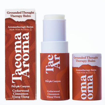 Essential Oils Balm Stick | Grounded Thought Aromatherapy Balm | All Natural Body Balm PURPLE CANYONAu supplements
