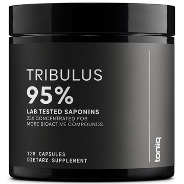 Toniiq Tribulus Terrestris for Men - Ultra High Potency 25:1 Extract with 95% Saponins - 1300mg Pure & Concentrated Formula - Third-Party Lab Tested for Purity & Quality - 120 Capsules ToniiqAu supplements