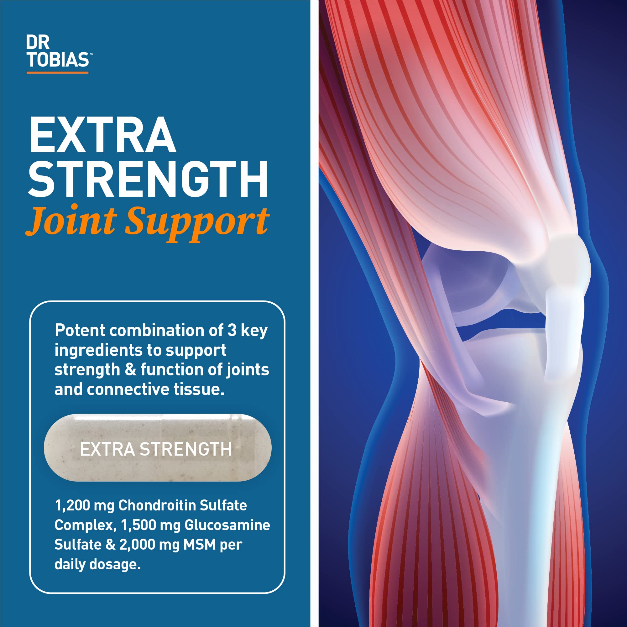 Dr. Tobias AKG Supplement & Joint Support Supplement - Supports Energy, Muscles, Cartilage & Joint Health, Non-GMO Dr. TobiasAu supplements