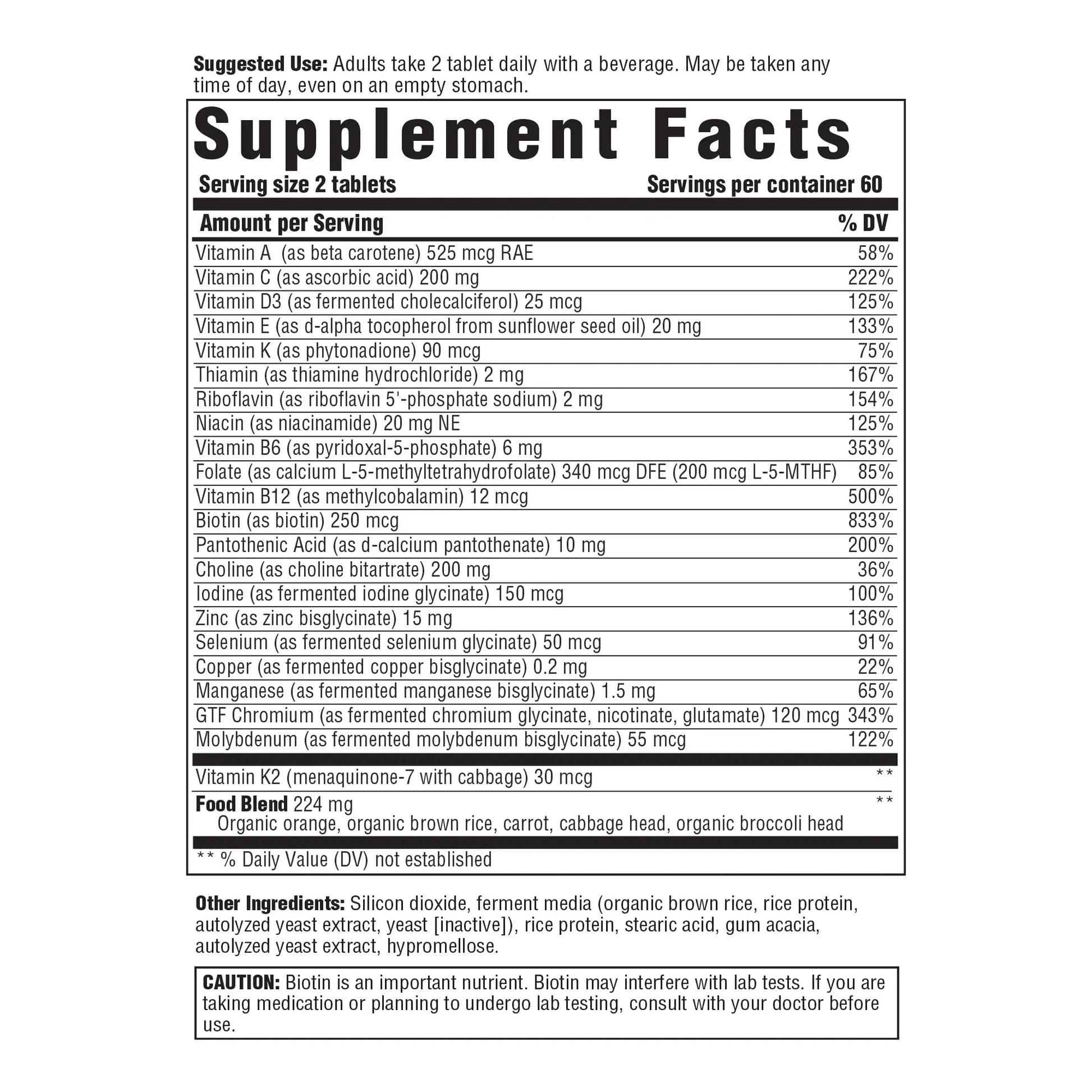 Innate Response Formulas Men’s 40+ Multivitamin - Daily Multivitamin for Men 40 and Over - Iron-Free - Includes Vitamins B12, B6, and D3 Innate Response FormulasAu supplements