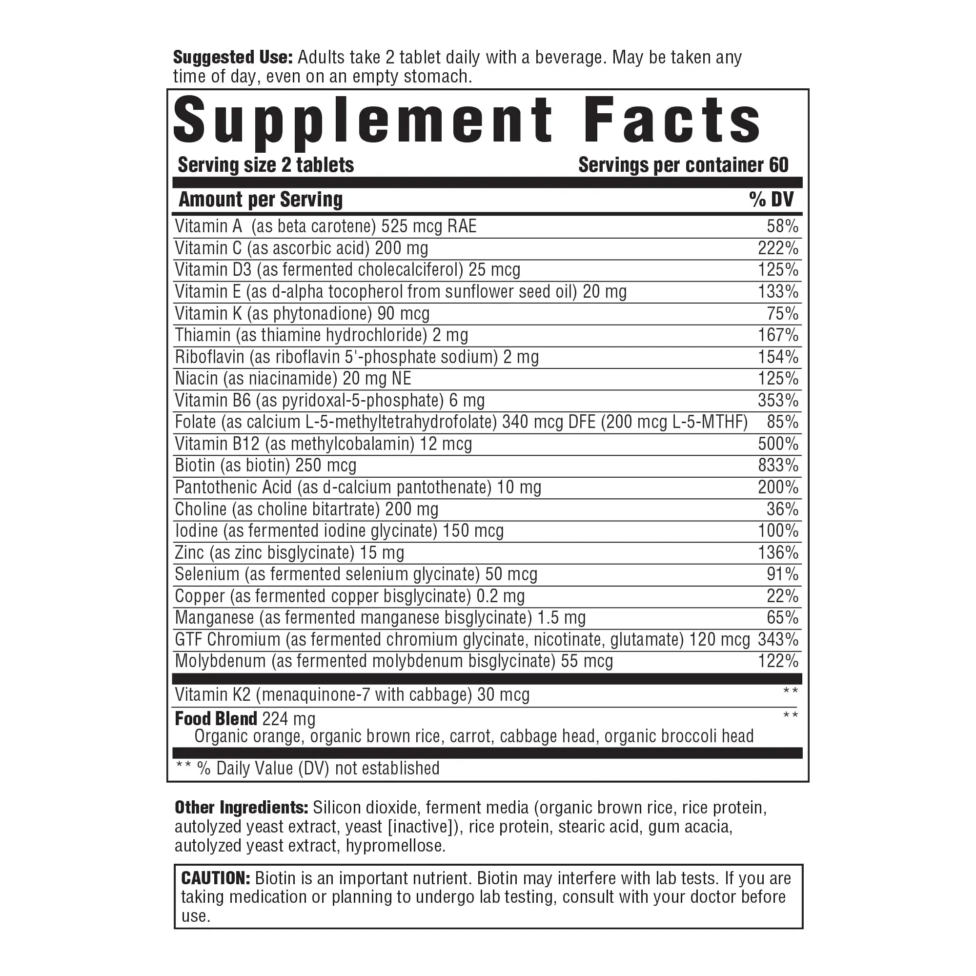Innate Response Formulas Men’s 40+ Multivitamin - Daily Multivitamin for Men 40 and Over - Iron-Free - Includes Vitamins B12, B6, and D3 Innate Response FormulasAu supplements