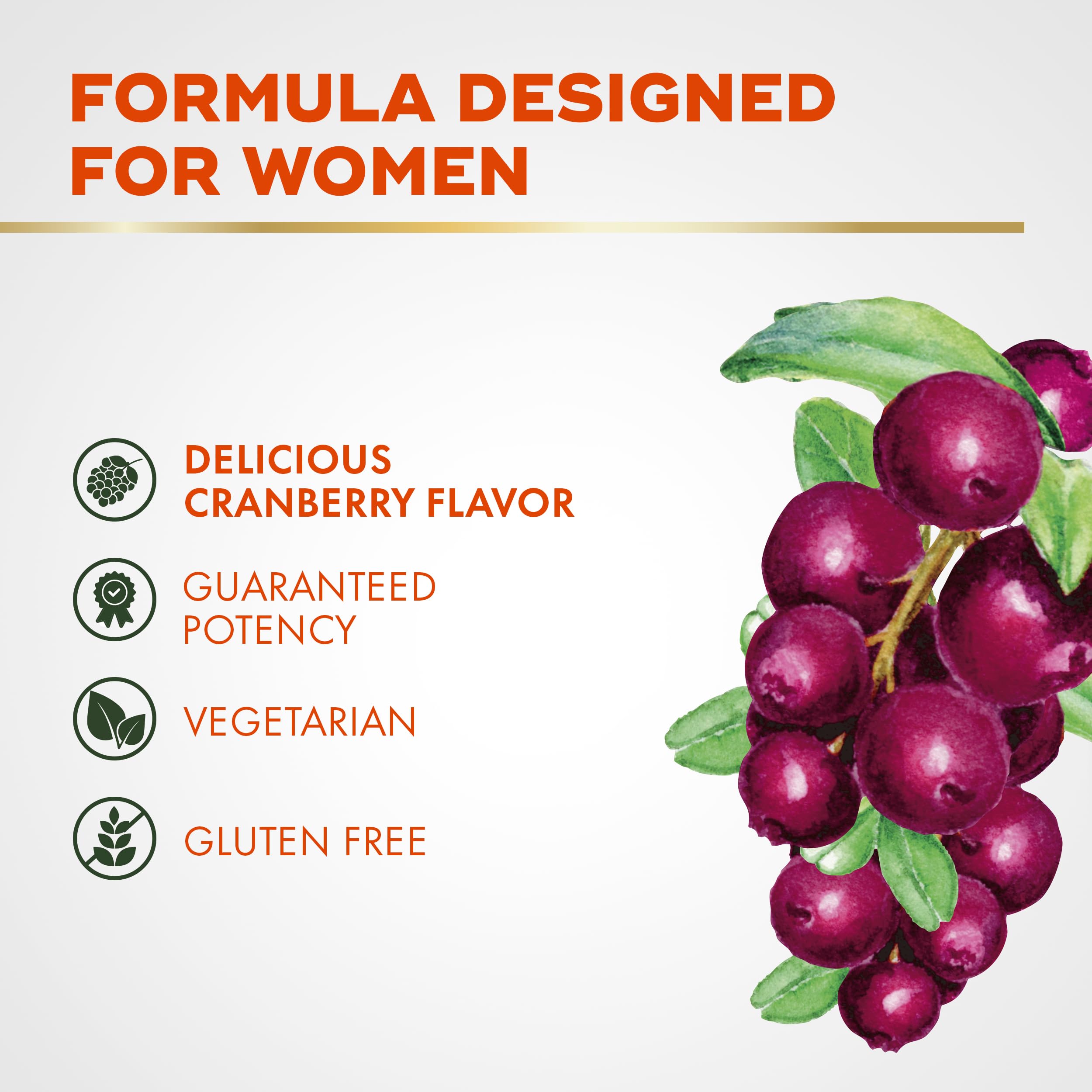 Align Probiotic, Women's Dualbiotic, Womens Probiotic Gummies, Prebiotics and Probiotics for Women, with Cranberry for Urinary Tract Health*, Cranberry Flavor, 90 Gummies AlignAu supplements