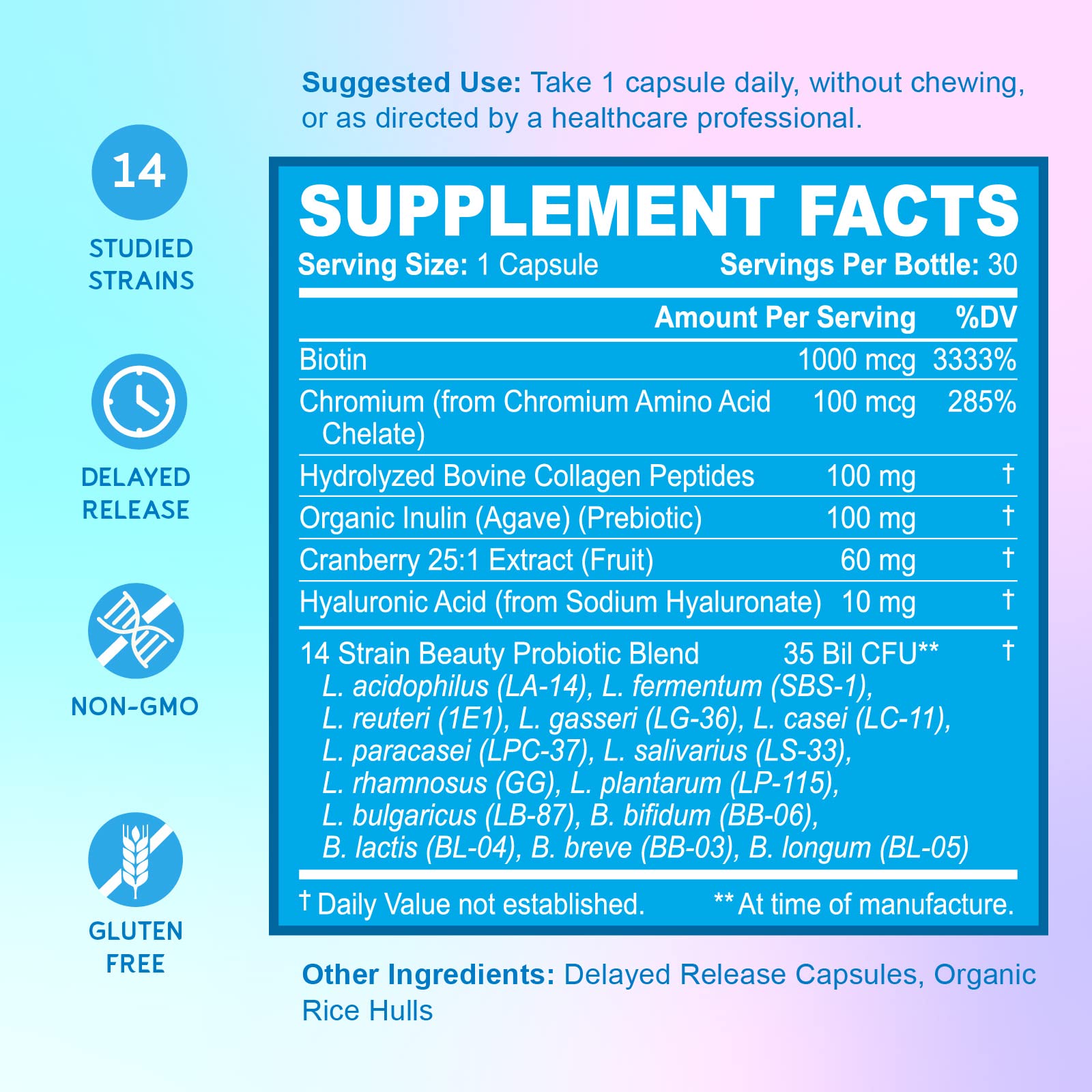 BioEmblem Beauty Probiotics for Women and Joint Support BioEmblemAu supplements