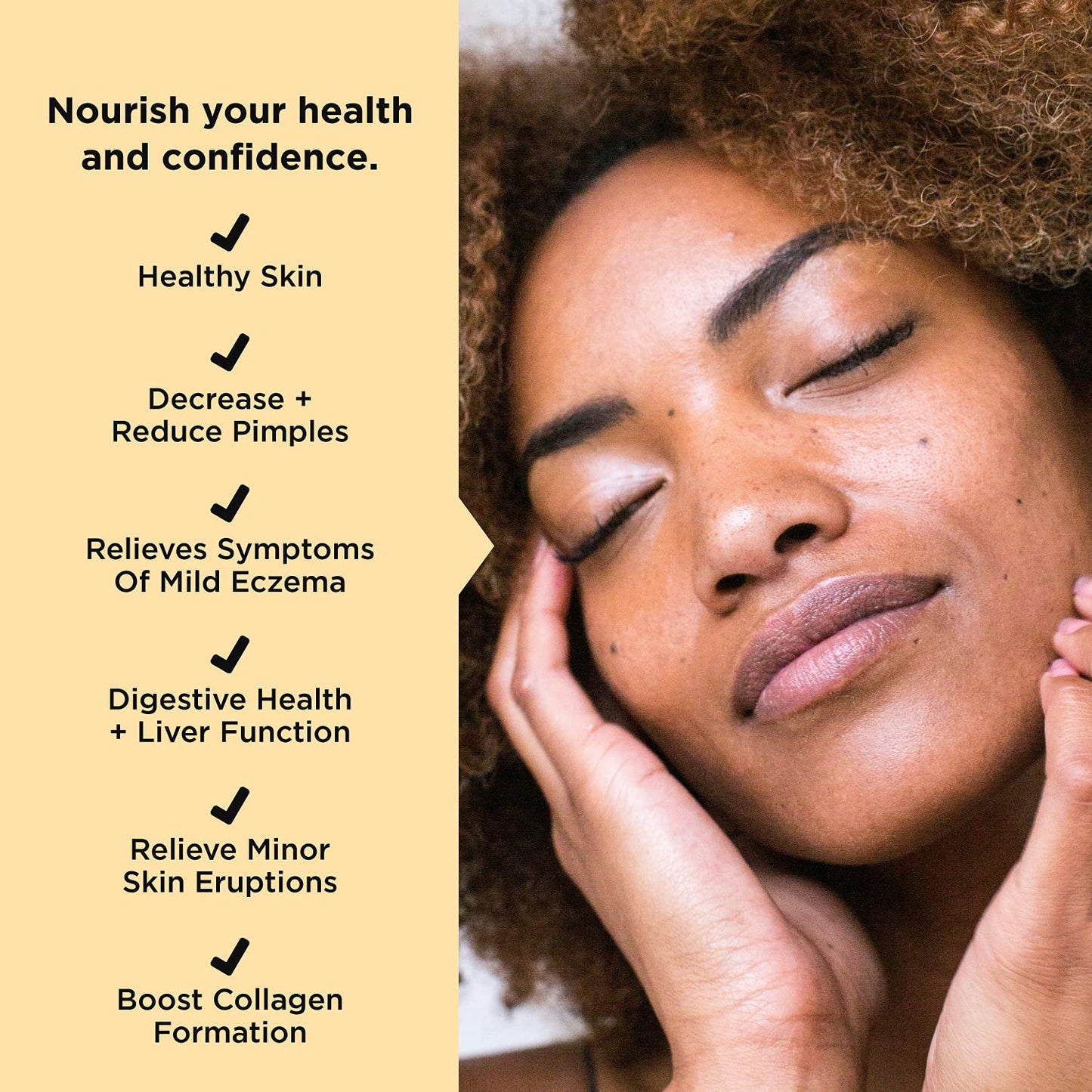 JSHealth Vitamins Skin and Digestion Formula | Skin Supplement with Zinc | Burdock JSHealthUS supplements