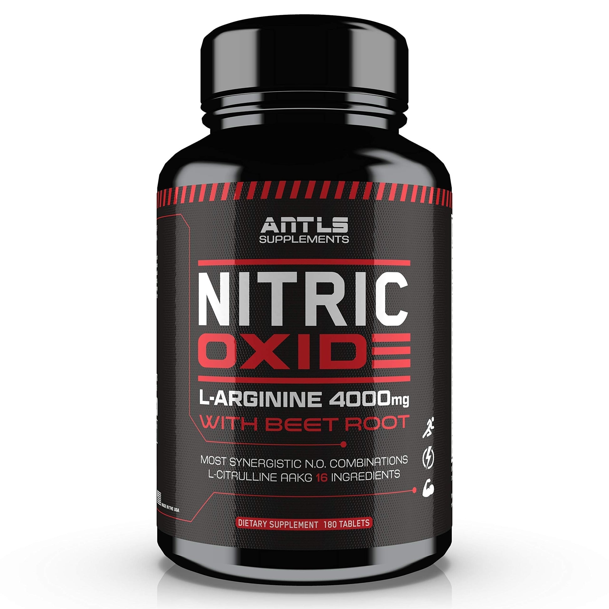 Nitric Oxide Supplement Booster Complex L Arginine 4000mg,L Citrulline, AAKG,Beet Root ANTLS SupplementsAu supplements