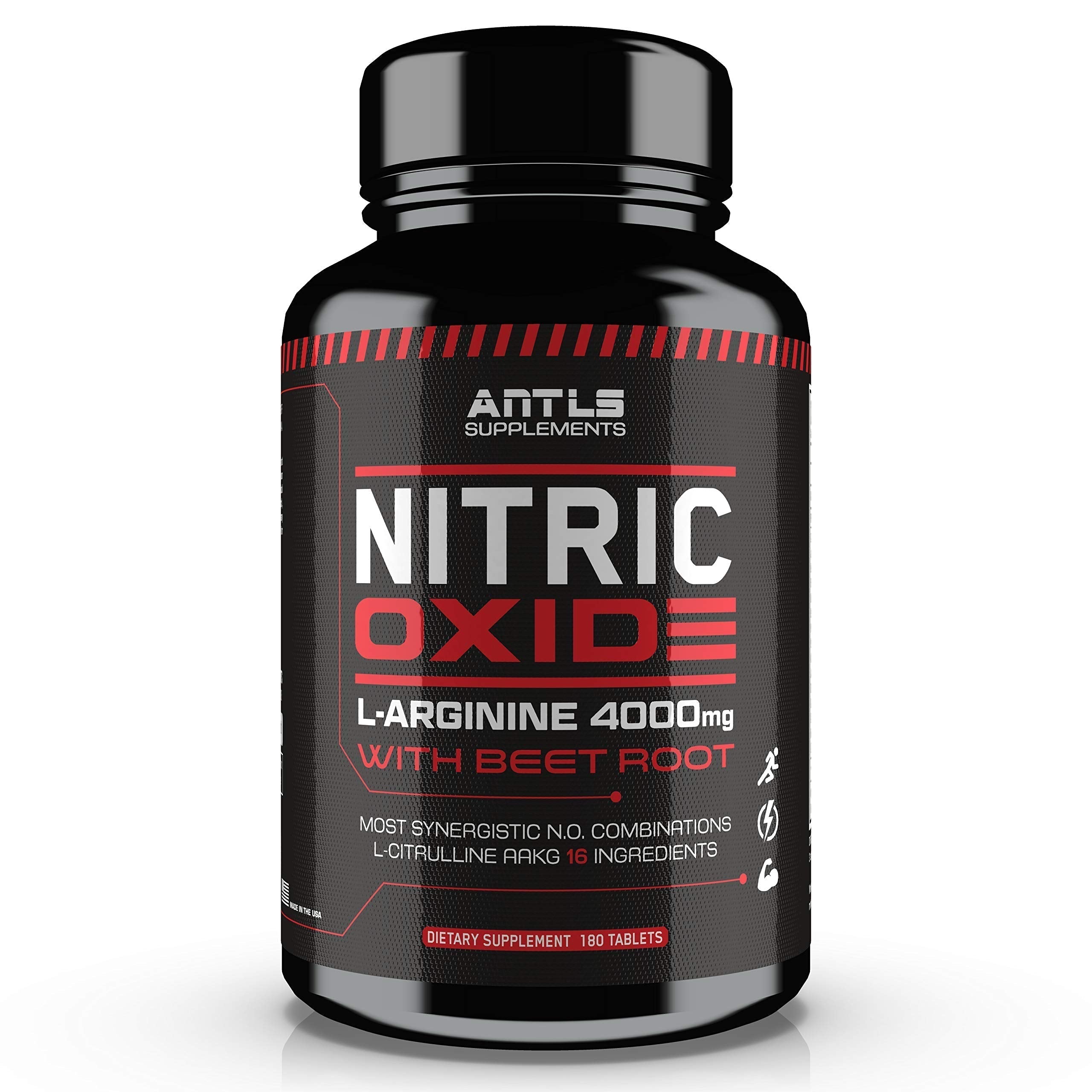 Nitric Oxide Supplement Booster Complex L Arginine 4000mg,L Citrulline, AAKG,Beet Root ANTLS SupplementsAu supplements