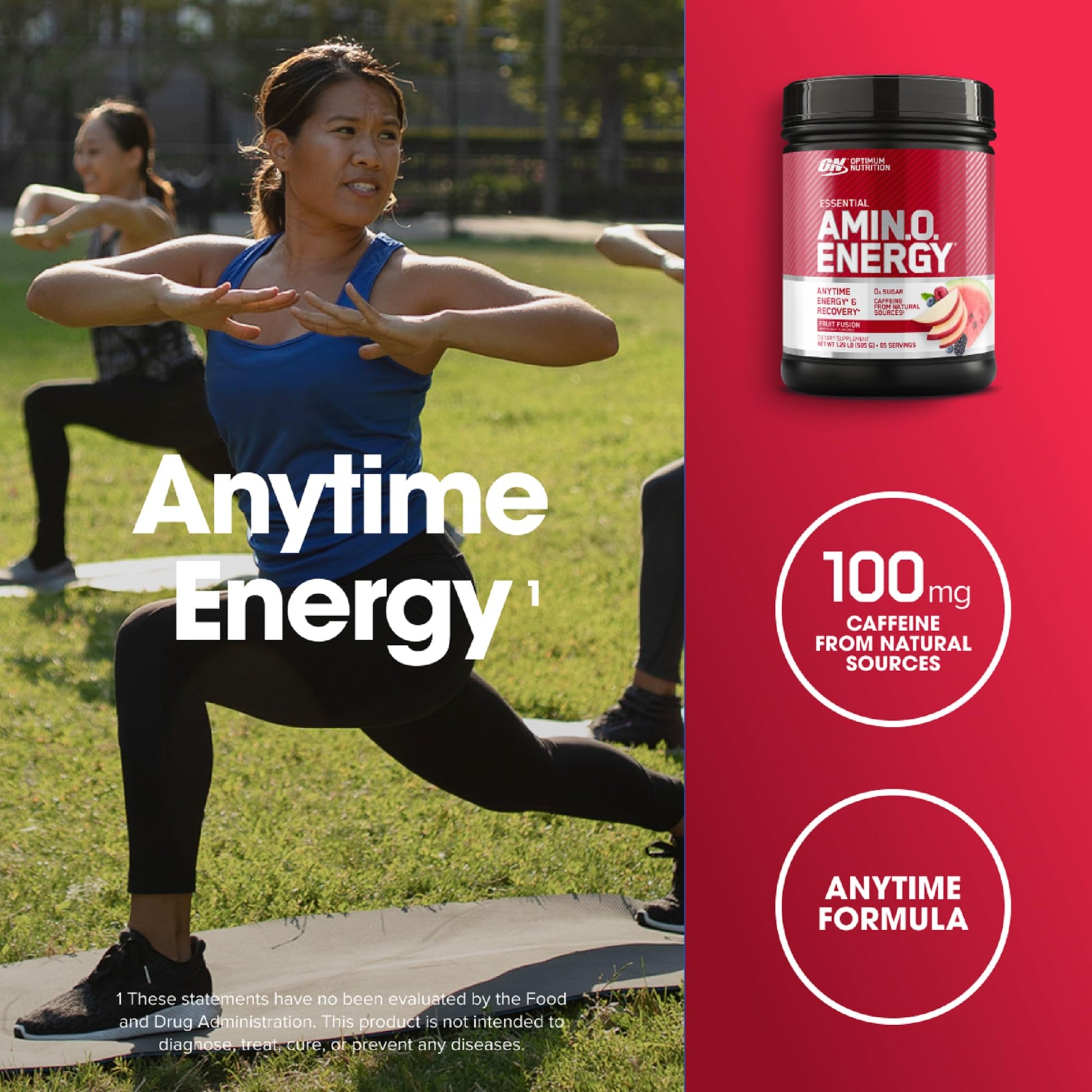 Optimum Nutrition Amino Energy - Pre Workout with Green Tea, BCAA, Amino Acids Optimum NutritionAu supplements