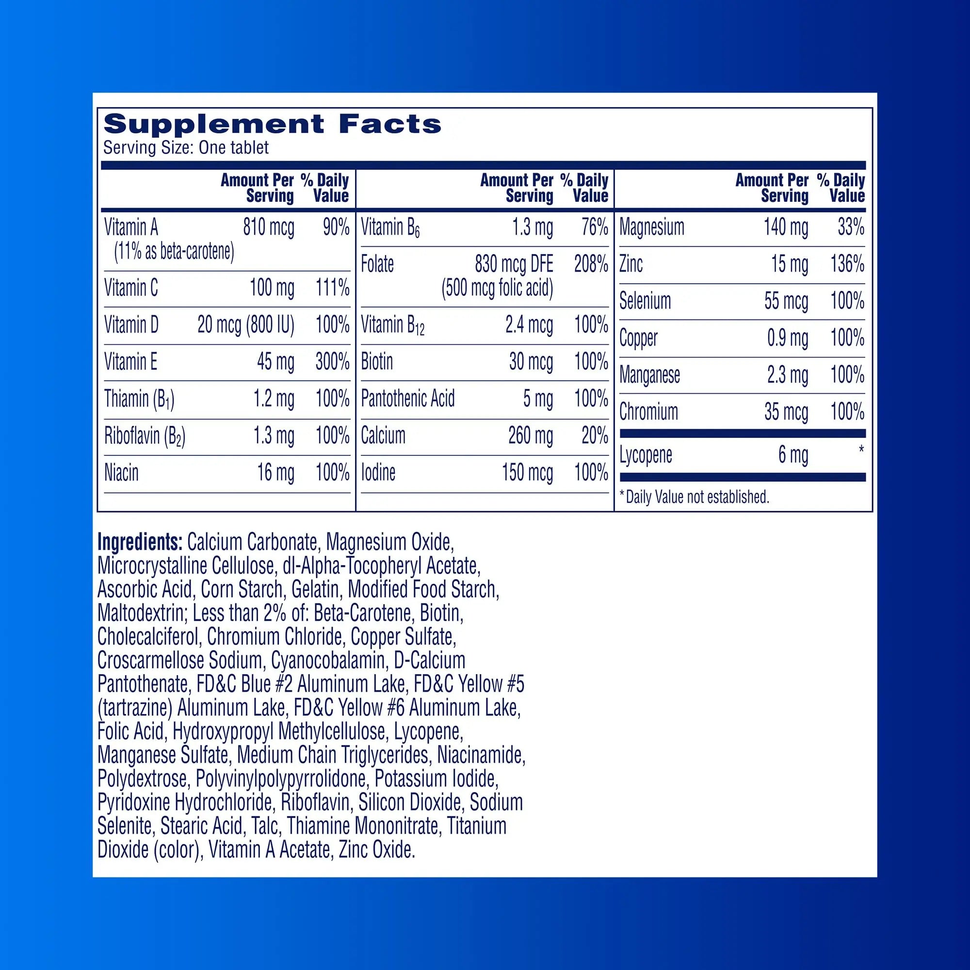 One A Day Men's Pre-Conception Health Multivitamin to Support Healthy Sperm, Supplement for Men ONE A DAYAu supplements