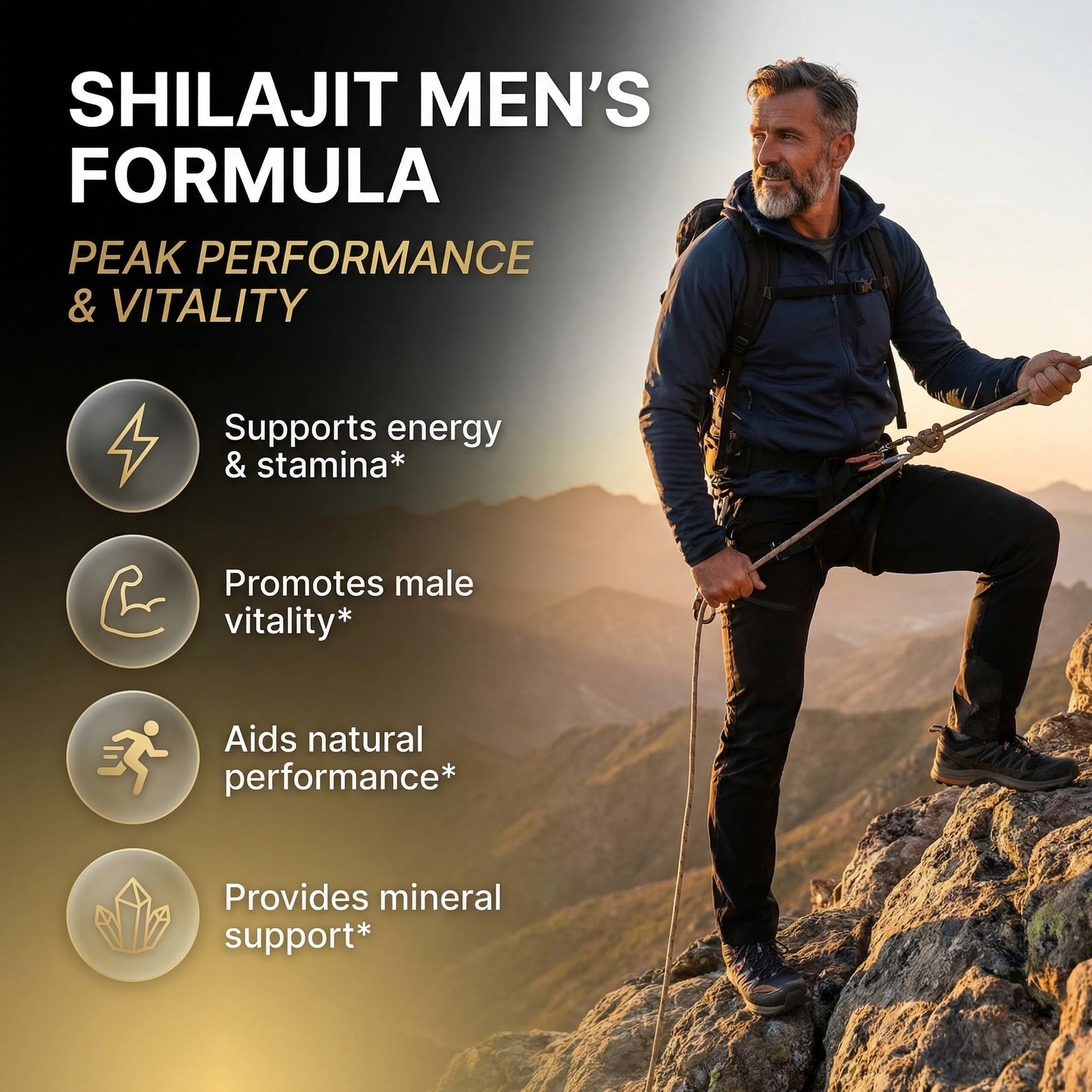 Clean Nutraceuticals Shilajit Supplement for Men with Sea Moss, Tongkat Ali, Ashwagandha, Boron, Zinc, CoQ10, PQQ - Fulvic Acid Capsules - Energy Support - 90 Count - Resin, Gummy & Powder Alternative Clean NutraceuticalsAu supplements
