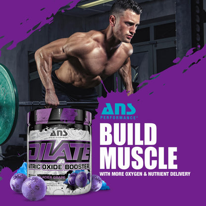 ANS Performance Dilate Pump PreWorkout Powder - Dietary Supplement - Maximizes ANS PerformanceUS supplements