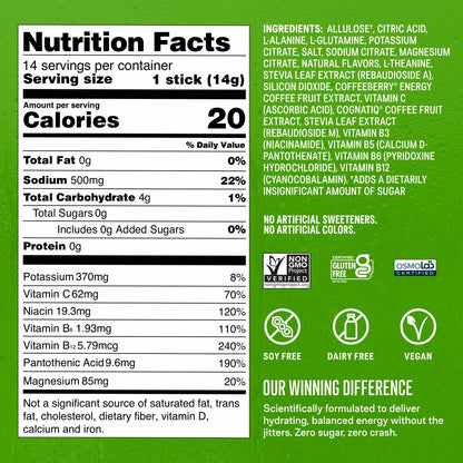 Liquid I.V.® Hydration Multiplier Sugar-Free + Energy - Blackberry Lemonade | Electrolyte Powder Drink Mix | 1 Pack (14 Servings) Liquid I.V.US supplements