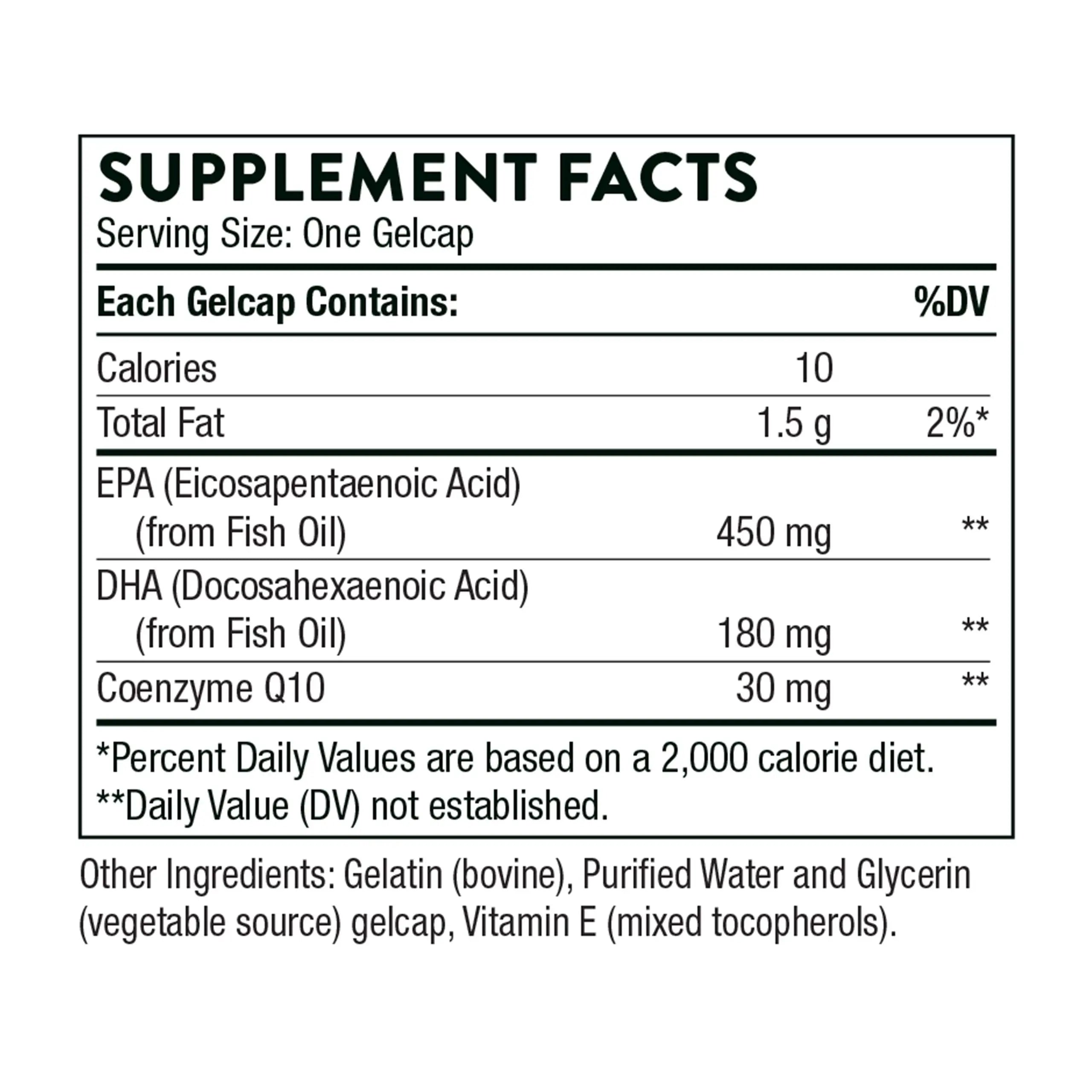 THORNE - Daily Nutrients Bundle - Multivitamin Elite and Omega-3 with CoQ10-30 to 90 Servings THORNEAu supplements