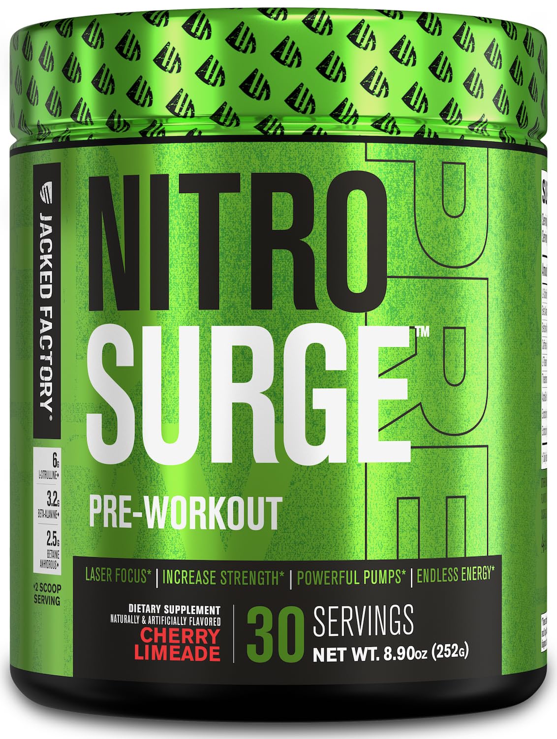Jacked Factory Nitrosurge Pre-Workout & EAA Surge Essential Amino Acids Bundle Jacked FactoryAu supplements