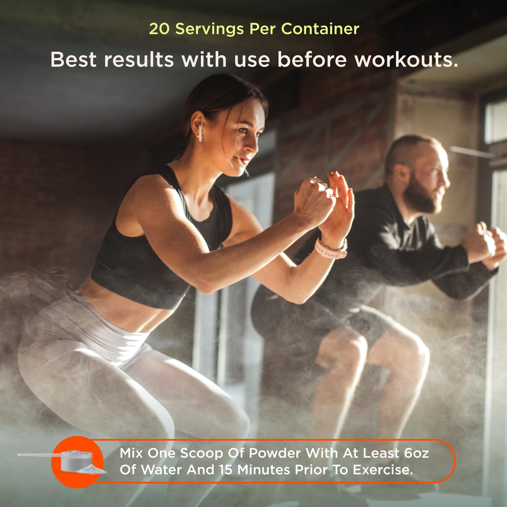 The Genius Brand Genius Pre - Clean Pre-Workout Powder for Energy, Focus & Fitness Support - No Artificial Flavors, Preservatives, or Proprietary Blends - Non-GMO - 20 Servings - Blue Raspberry The Genius BrandUS supplements