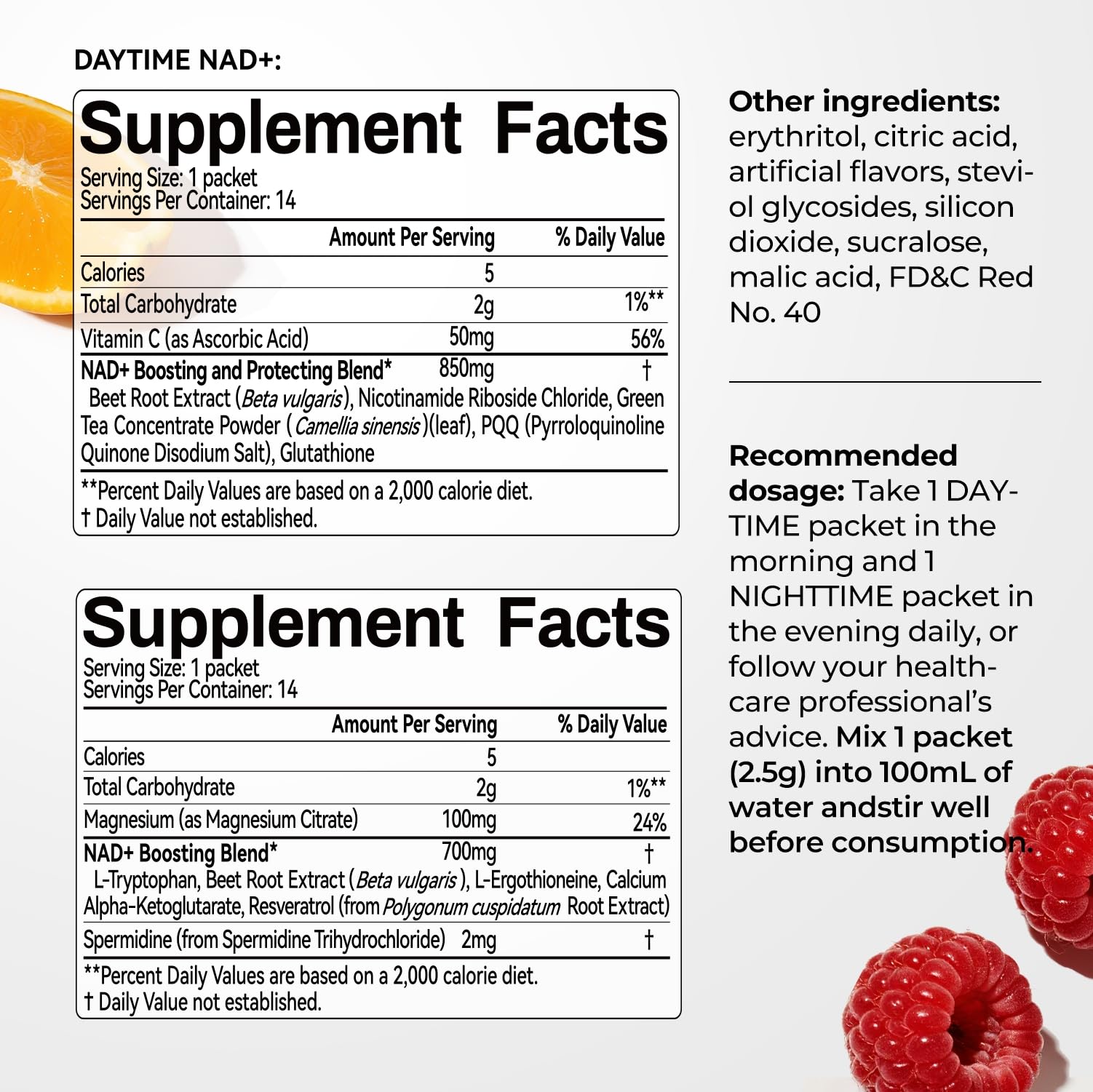 OxyEnergy NAD Supplement 1550 mg-Daytime Nicotinamide Riboside + Nighttime L-Tryptophan with Resveratrol, Glutathione, PQQ, 24-Hour Nonstop Energy, Anti-Aging & Cellular Renewal, 28 Packets OxyEnergyAu supplements