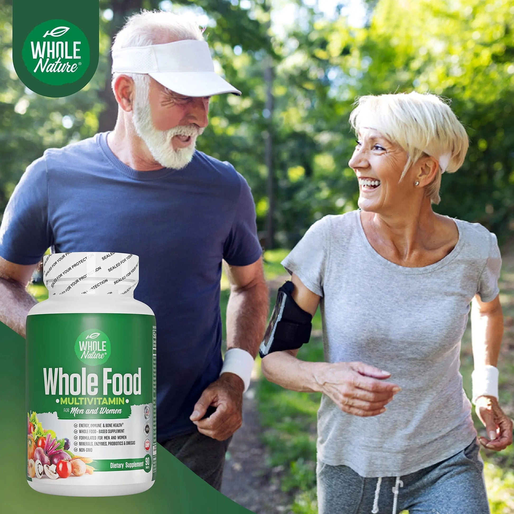 Whole Nature Whole Food Multivitamin for Men and Women Complete Daily Superfood Vitamins Plus Minerals Digestive Enzymes Whole NatureAu supplements