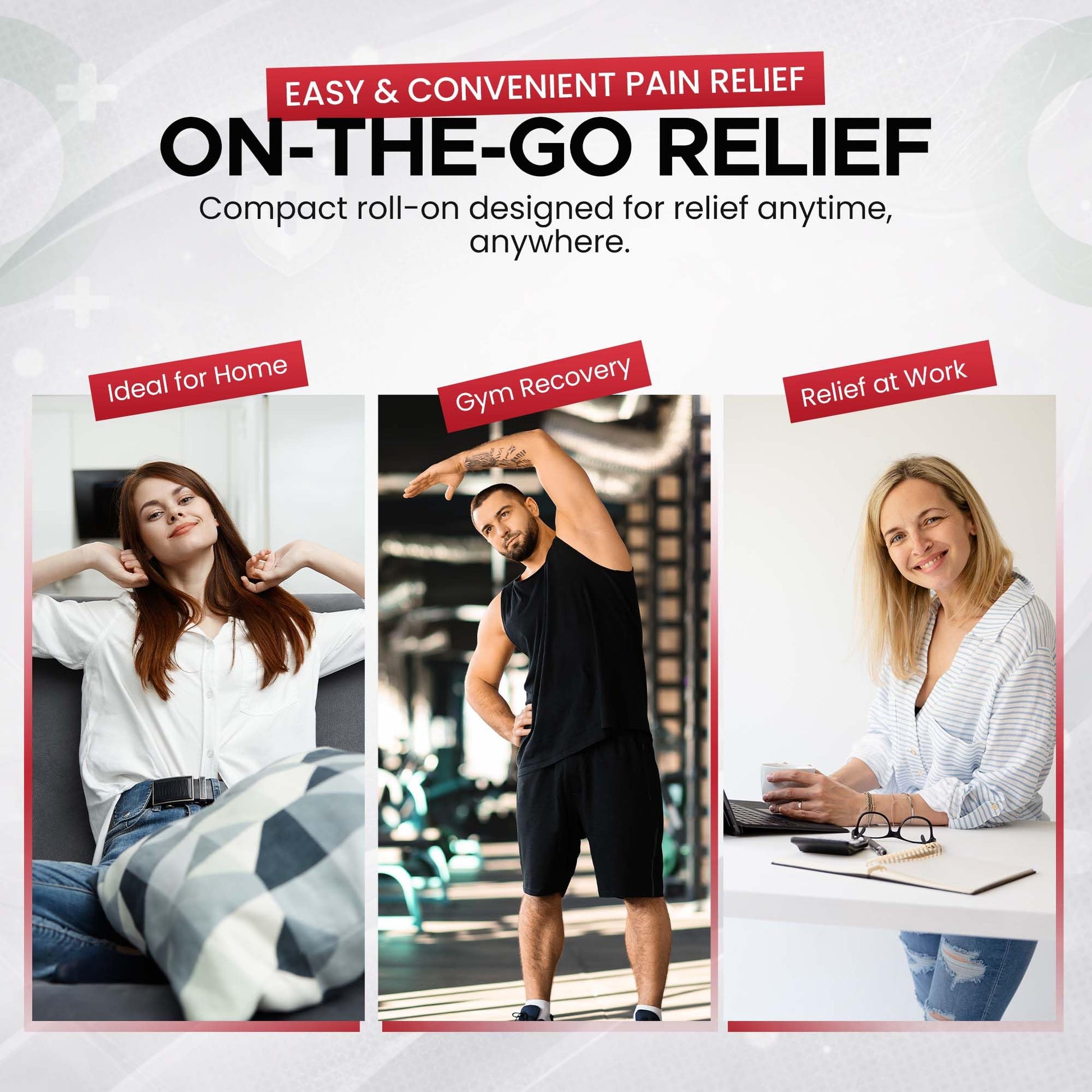 BIO-RELIEF +CH Pain Relief Roll On w 10% Methanol | Highly Effective, Cool & Topical Pain Relief Extra Strength for Arthritis,Muscle,Joint & Back | Easy Roll On Maximum Strength, Made in USA Scientific Solutions GlobalAu supplements
