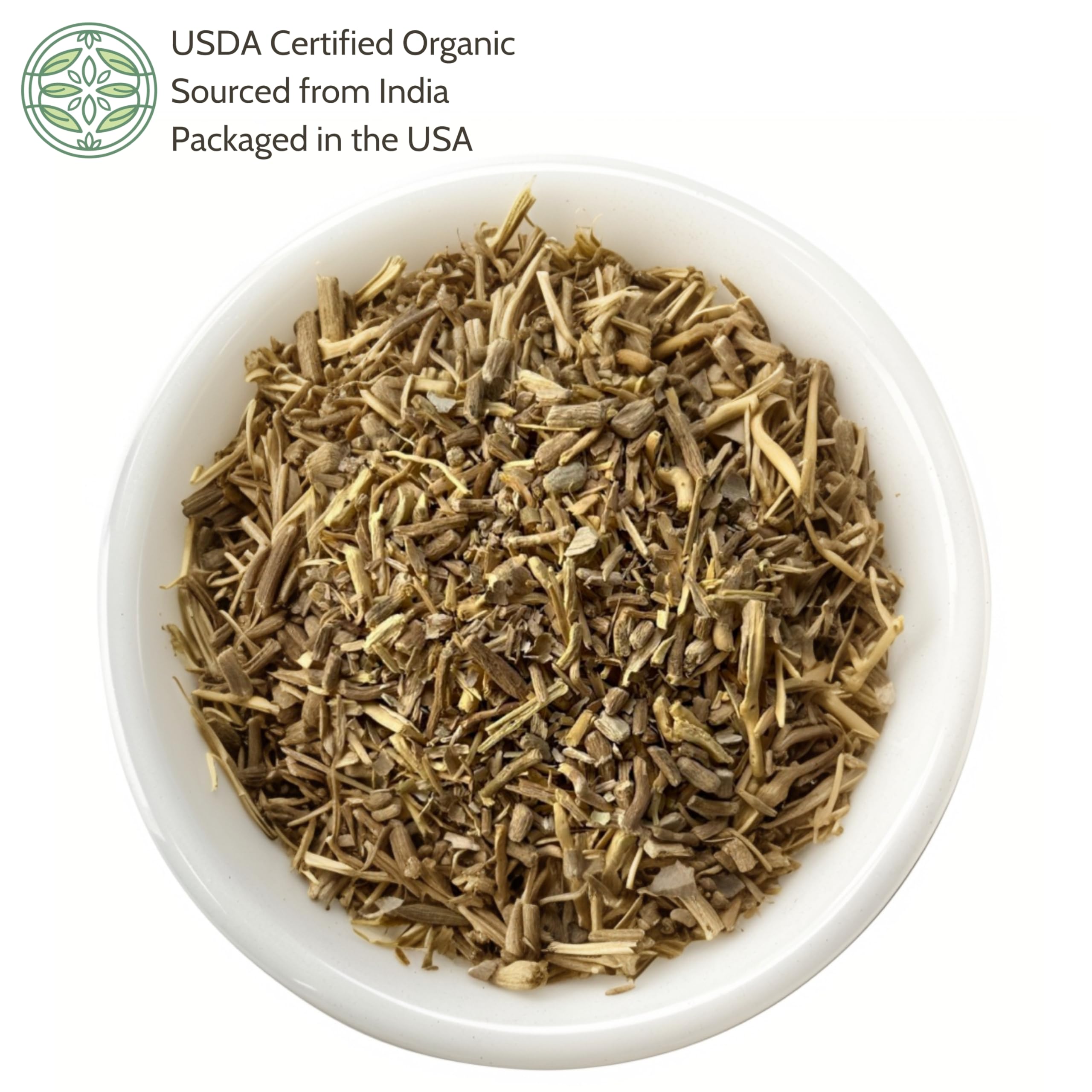 Elanen Naturals Organic Ashwagandha Root 4 oz. (113g), USDA Certified Organic Ashwagandha Root Loose Leaf Tea, Dried Withania somnifera, Cut & Sifted Elanen NaturalsAu supplements