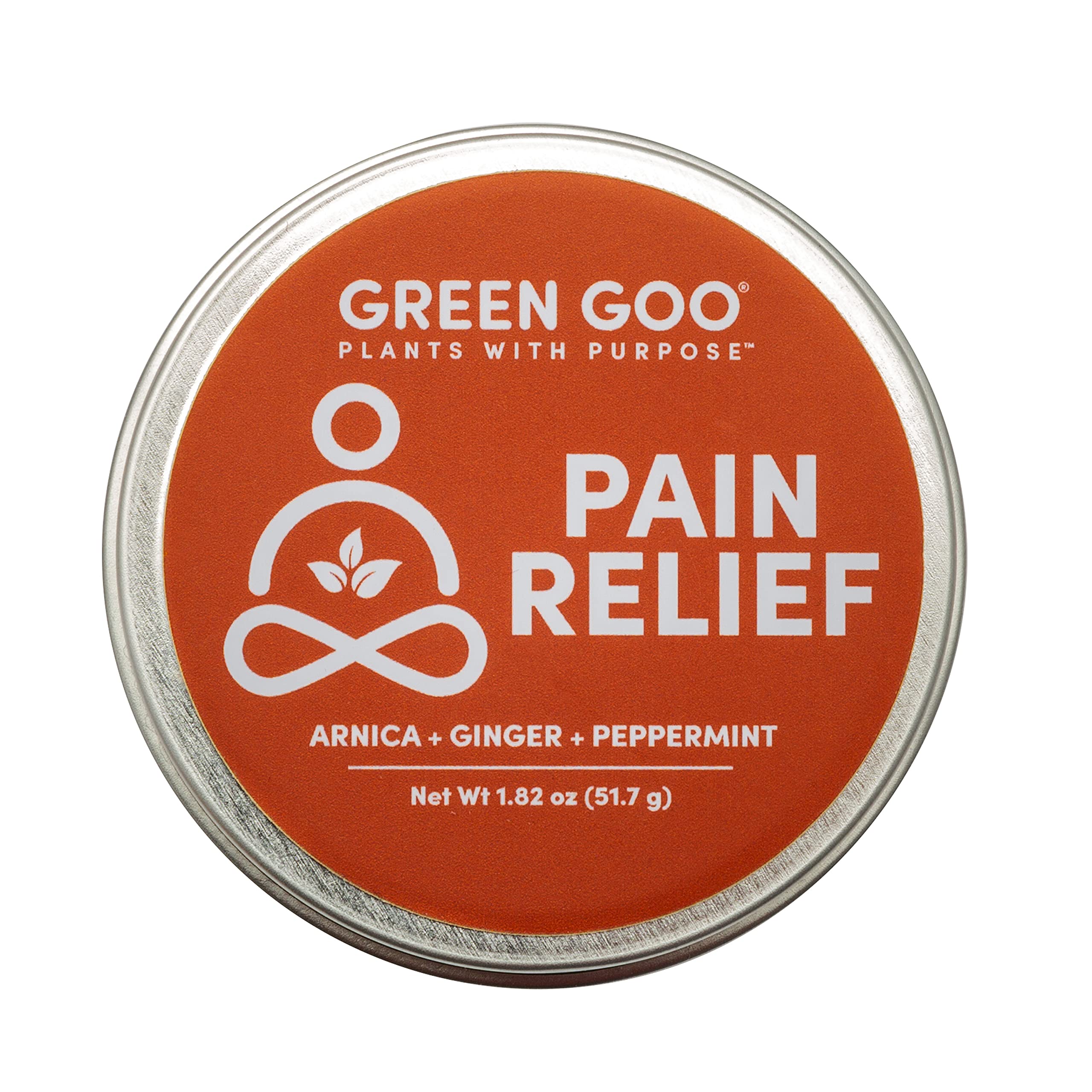 Green Goo Natural Skin Care Salve, Pain Relief with Arnica,1.82 Ounce Large Tin Green GooAu supplements