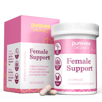 Purevee Organics Vaginal Probiotics for Women, 10 Essential Probiotic Strains, Vaginal + pH Balance Purevee OrganicsAu supplements