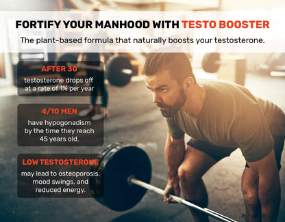 Snap Supplements Nitric Oxide + Testo Booster (2 Products) Snap SupplementsUS supplements