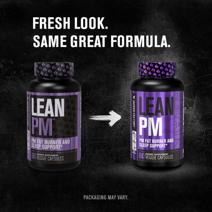 Jacked Factory Lean PM Night Time Fat Burner, Sleep Aid Supplement, & Appetite Suppressant Jacked FactoryUS supplements