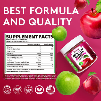 Tenubo Keto ACV Gummies Advanced Weight Loss - 90 Count Speedy Keto Acv TenuboUS supplements