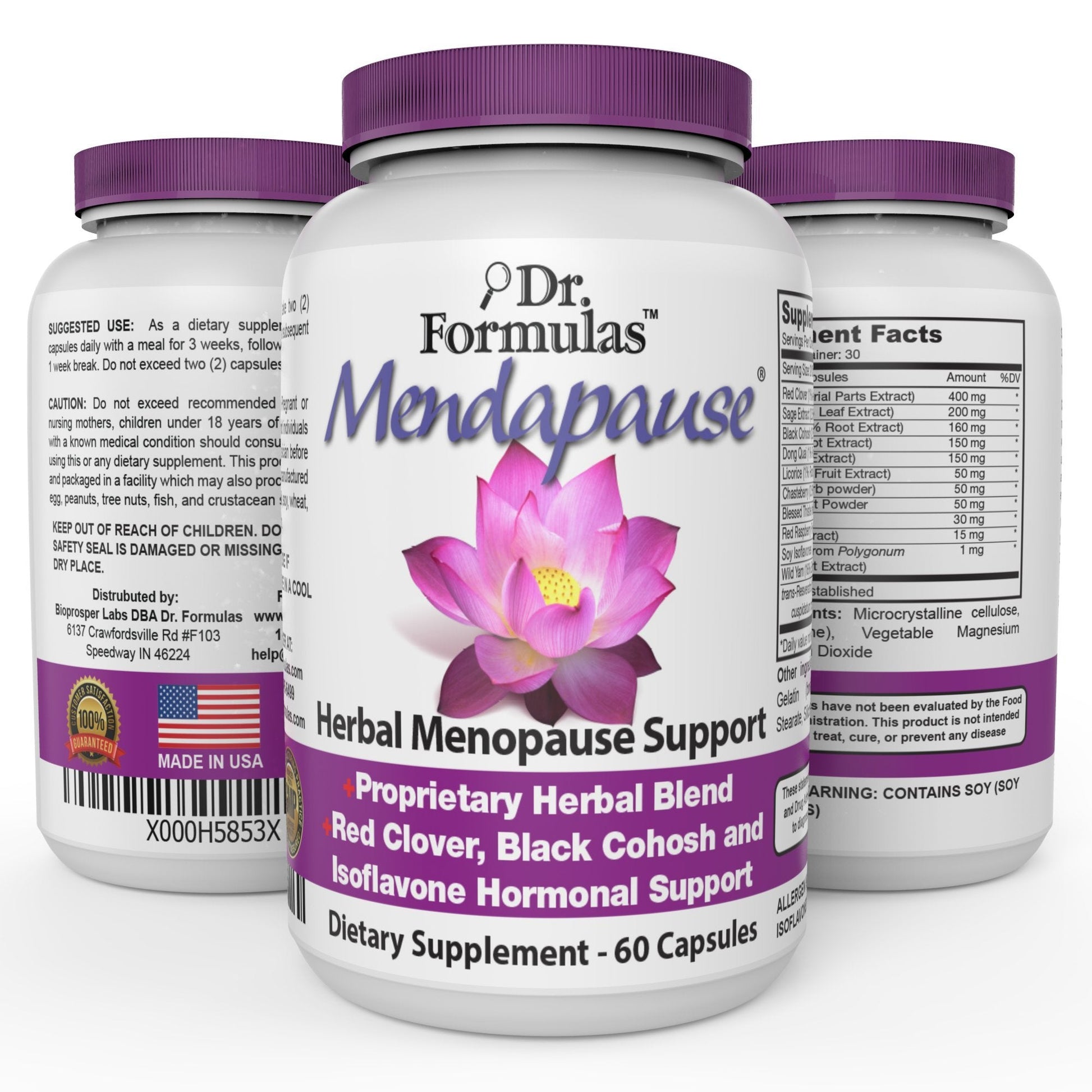 DrFormulas Menopause Supplement for Hot Flashes, Night Sweats 60 Count DrFormulasUS supplements