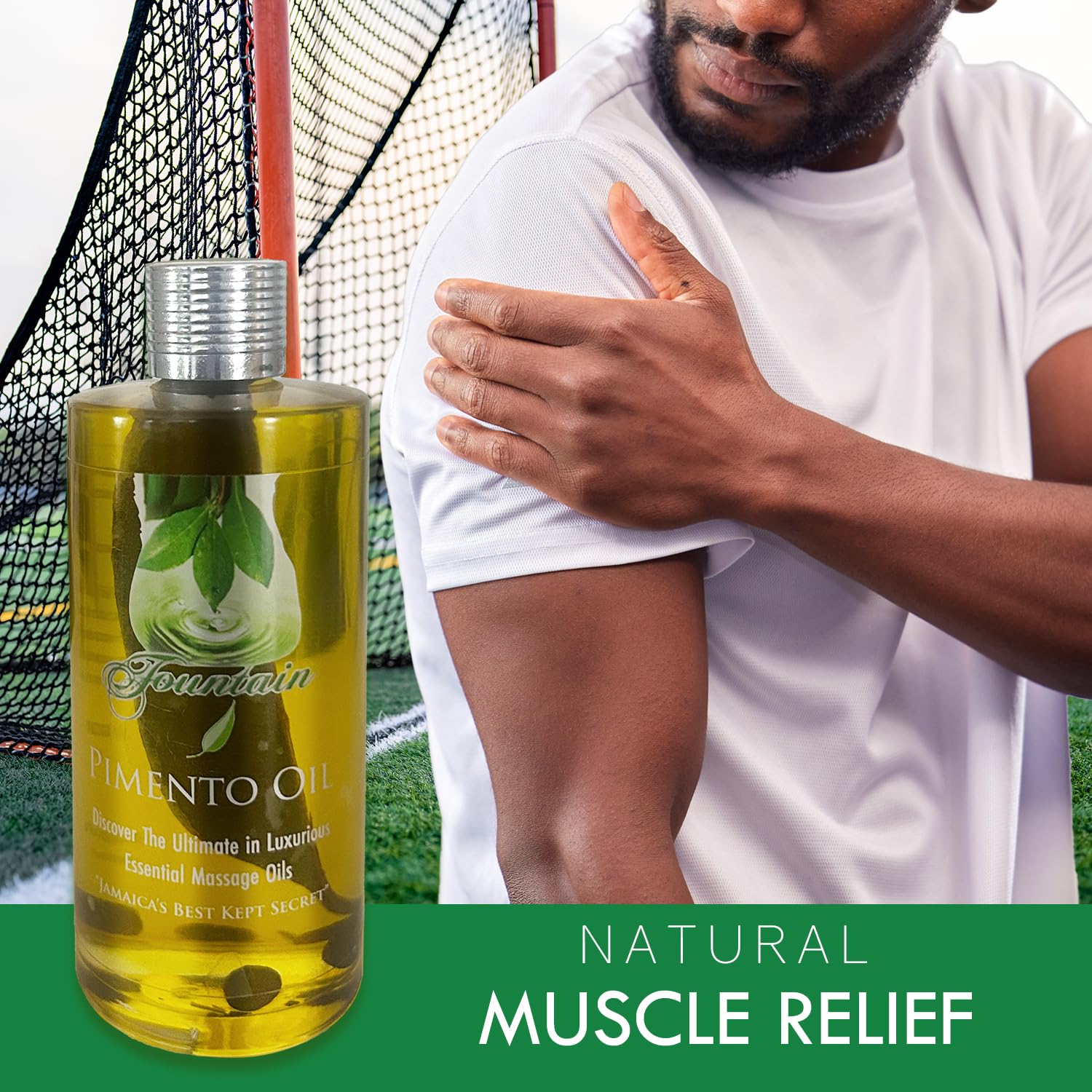 Fountain Pimento Oil 3.5oz for Natural Massage Therapy, Muscle Relief Oil FountainAu supplements