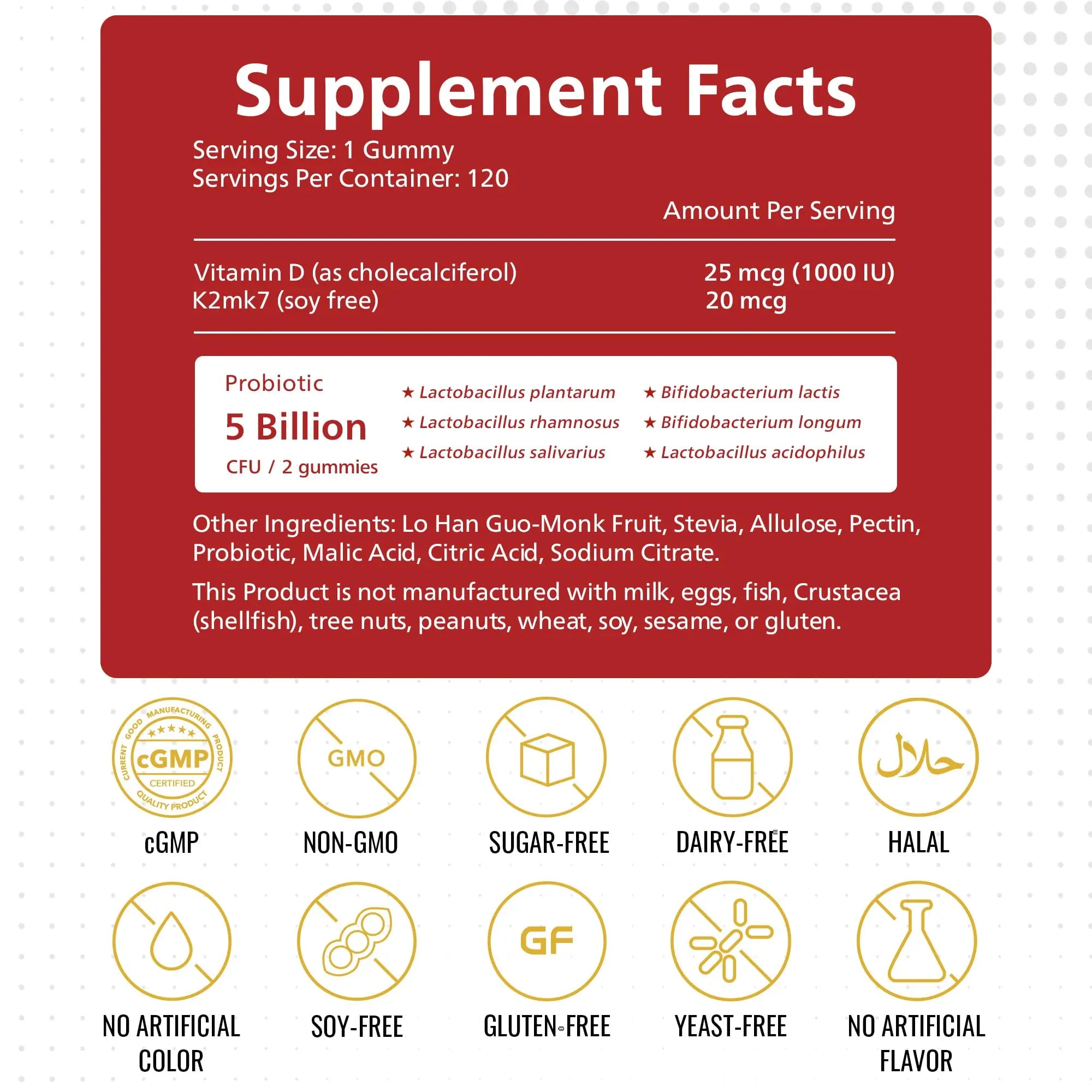 KEN Vitamin D3 K2 with Probiotic for Kids, Sugar-Free Gummies for Calcium Absorption, Bone Support, 5 Billion CFU Probiotics for Gut Balance and Immune Function KENAu supplements
