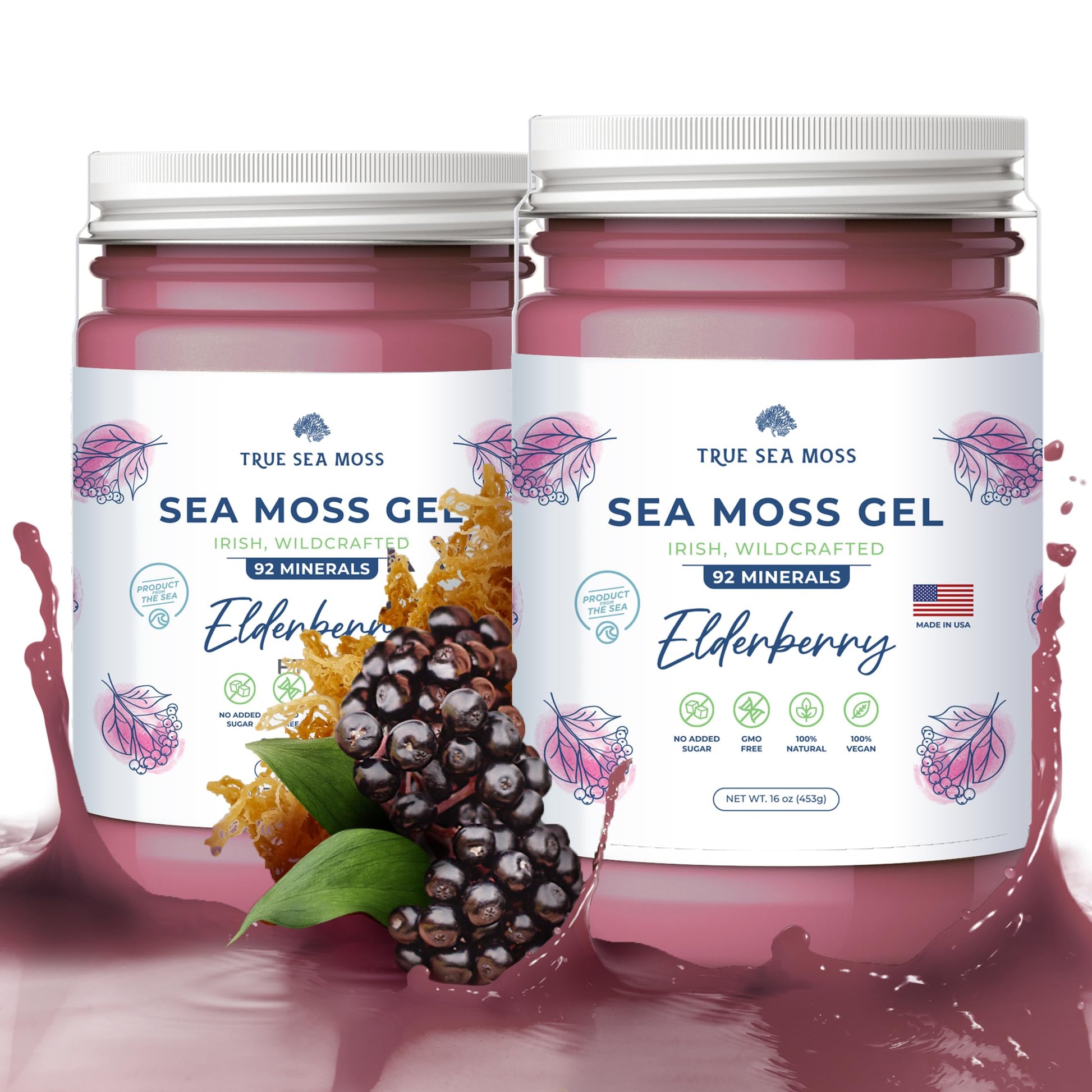 Irish Sea Moss Gel TrueSeaMossUS supplements