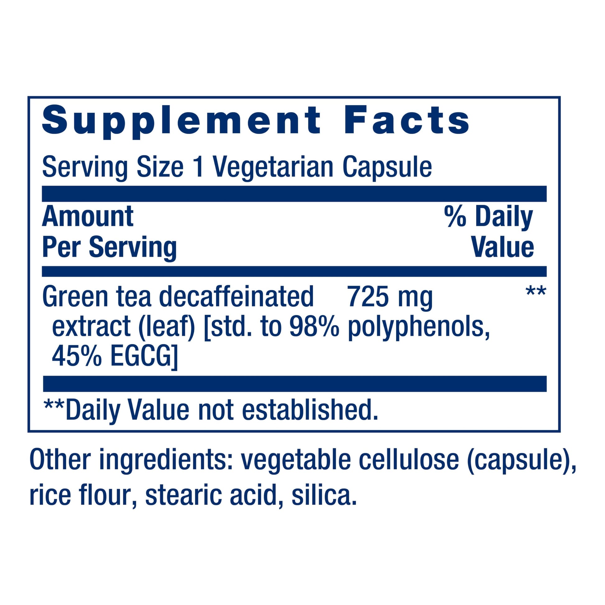 Life Extension Decaffeinated Mega Green Tea Extract – Polyphenol-Rich, Cell Health Life ExtensionAu supplements