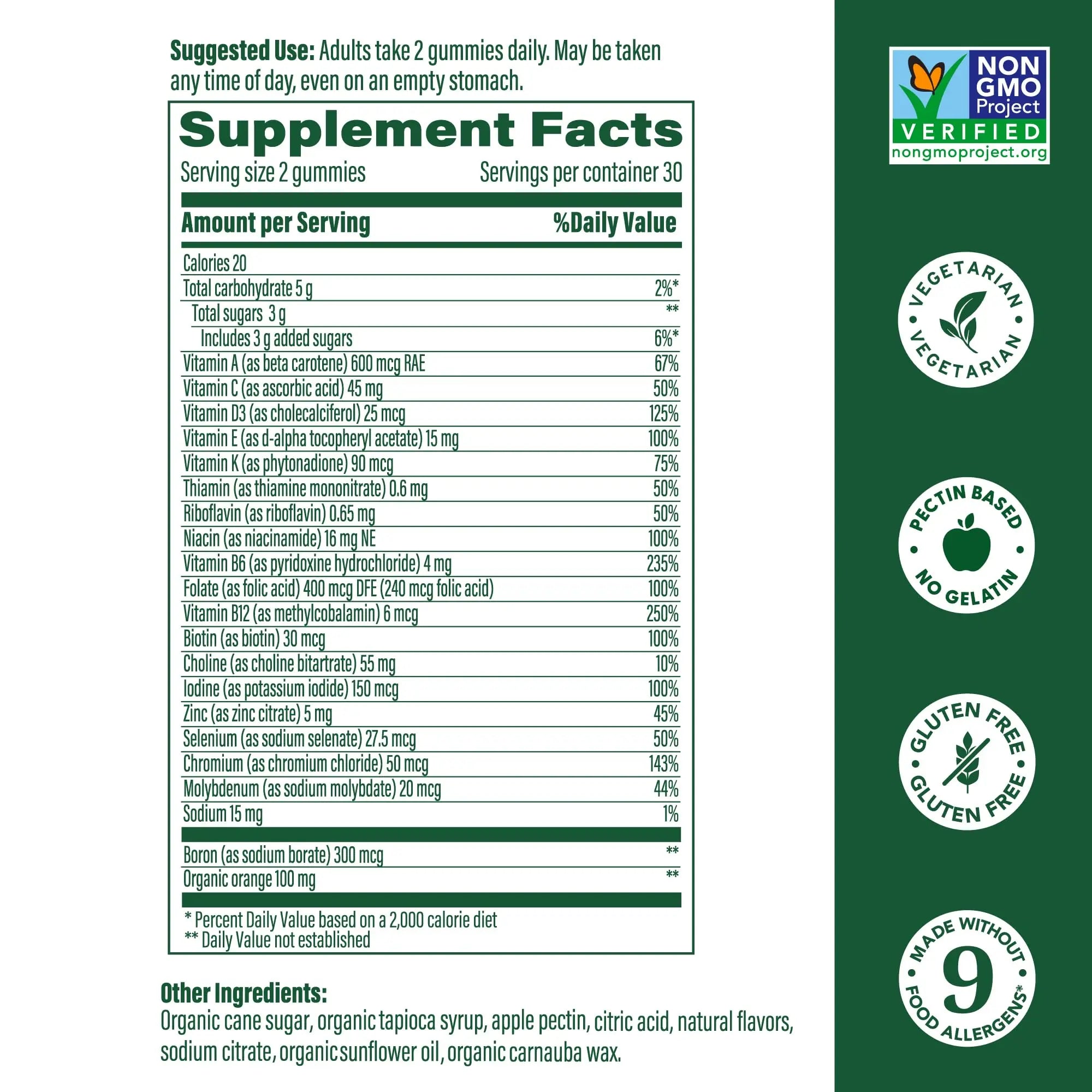MegaFood Women's Multi - Multivitamin for Women - Gummy Vitamins - Vitamin C, Vitamin D, Zinc, Vitamin B12 & Choline - Immune Support & Bone Health MegaFoodAu supplements