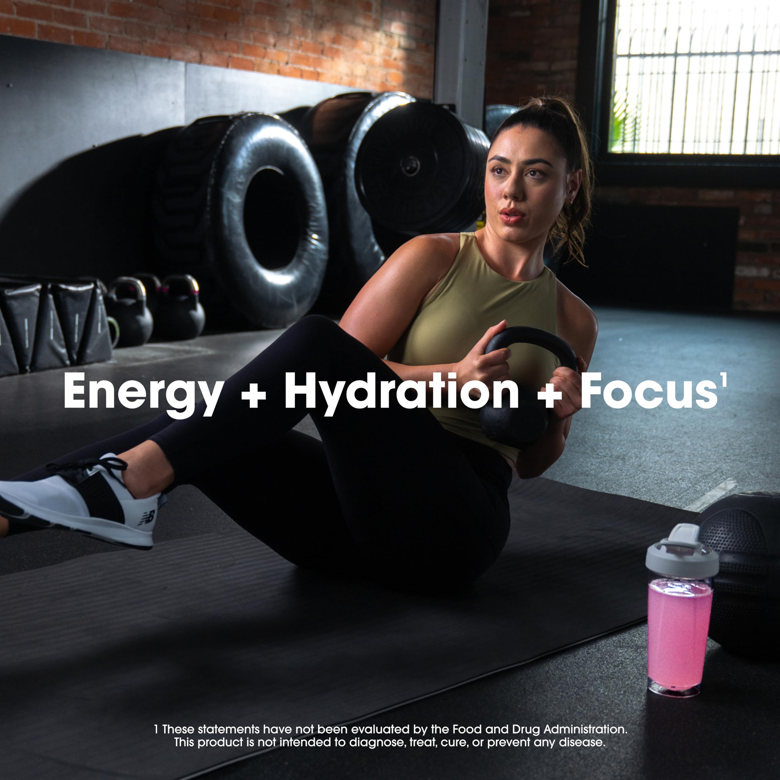 Optimum Nutrition Amino Energy Powder Plus Focus, with BCAA, Electrolytes, and Caffeine, Strawberry Burst, 65 Servings Optimum NutritionAu supplements