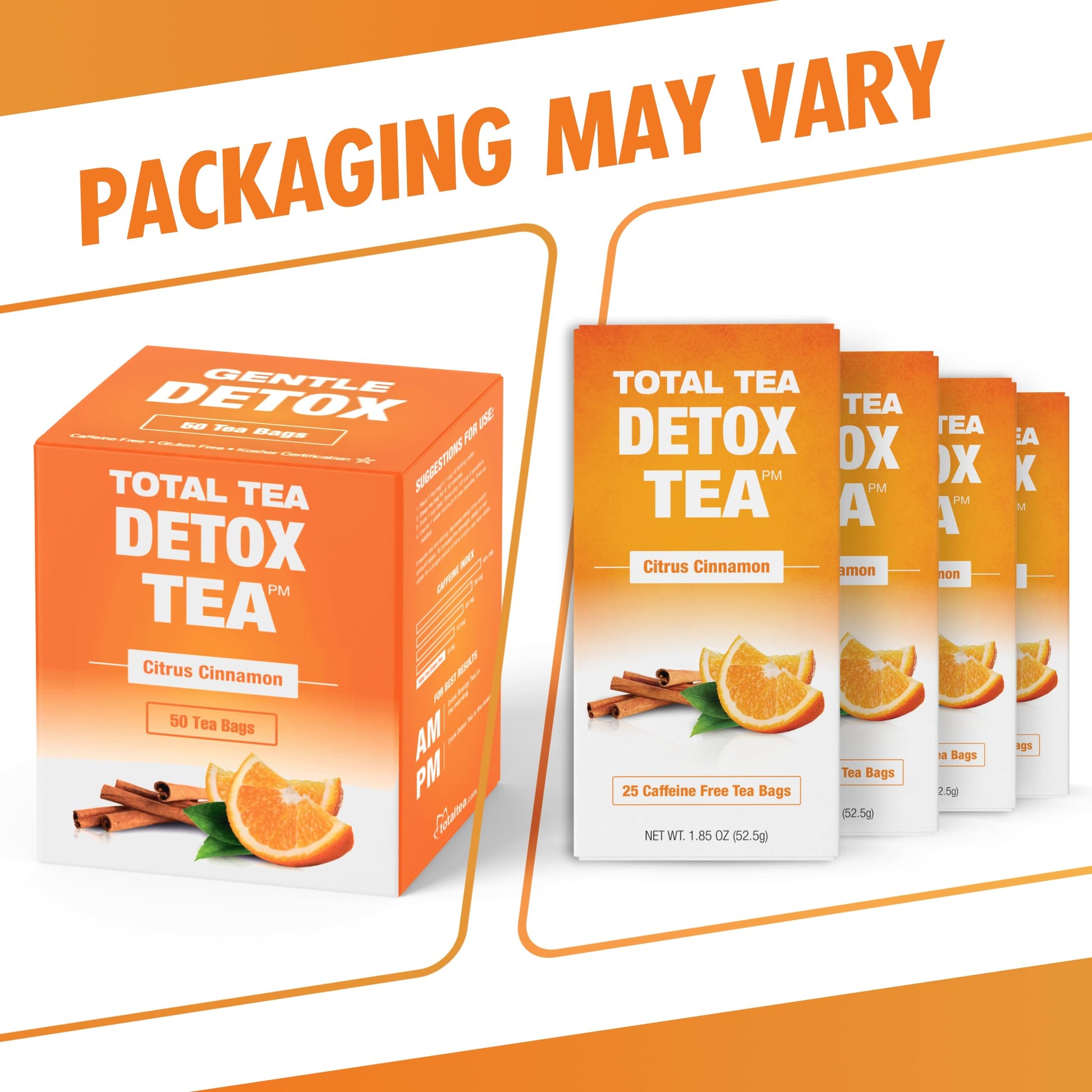 Detox Tea Caffeine Free, Herbal Tea with Chamomile, Hibiscus Tea and Ginger Root Total TeaAu supplements