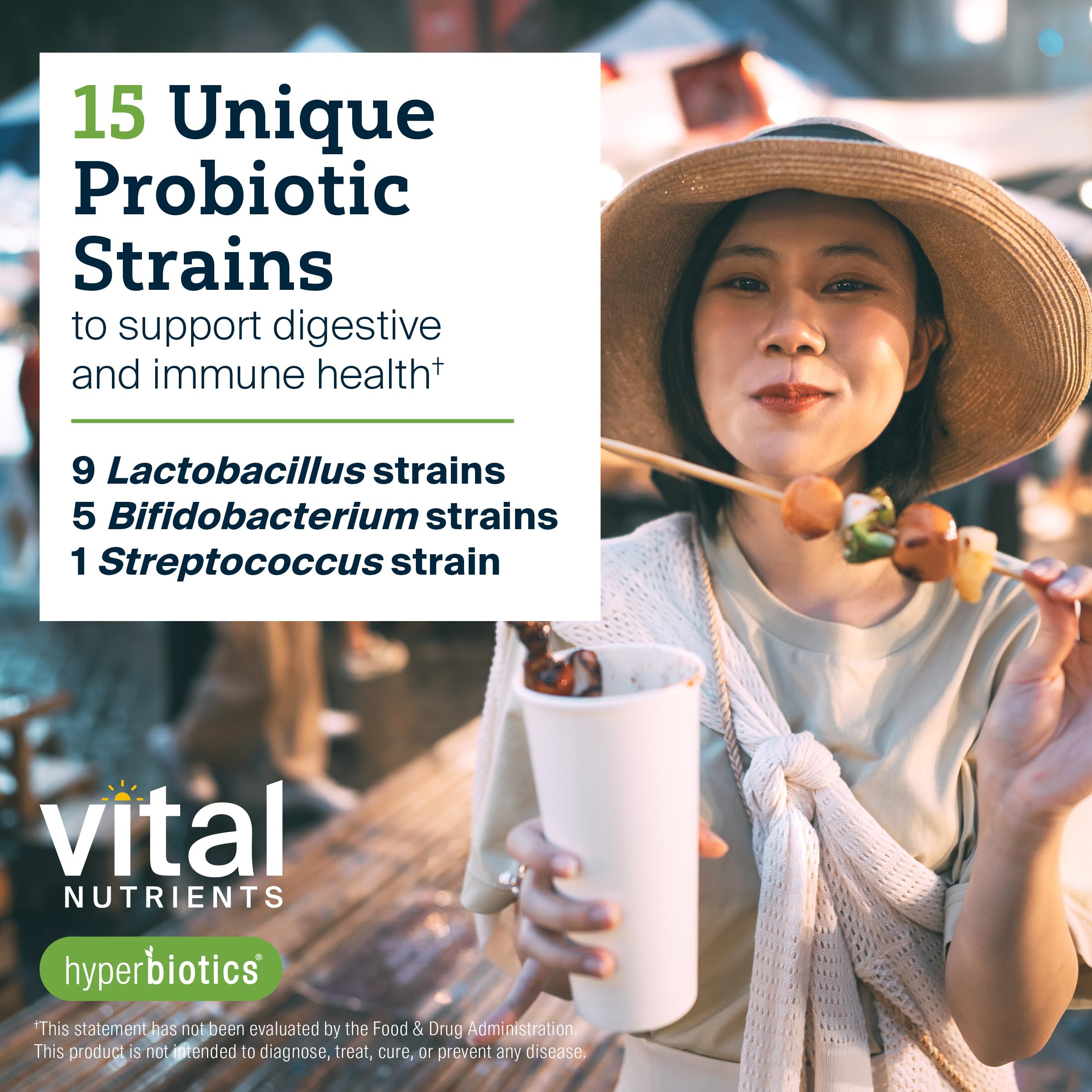 Hyperbiotics Vital Nutrients Pro-15 Prebiotics and Probiotics for Women and Men | 15 Science Backed Strains | Supports Occasional Constipation, Diarrhea, Gas & Bloating | 30 Vegan Time Release Pearls HyperbioticsAu supplements