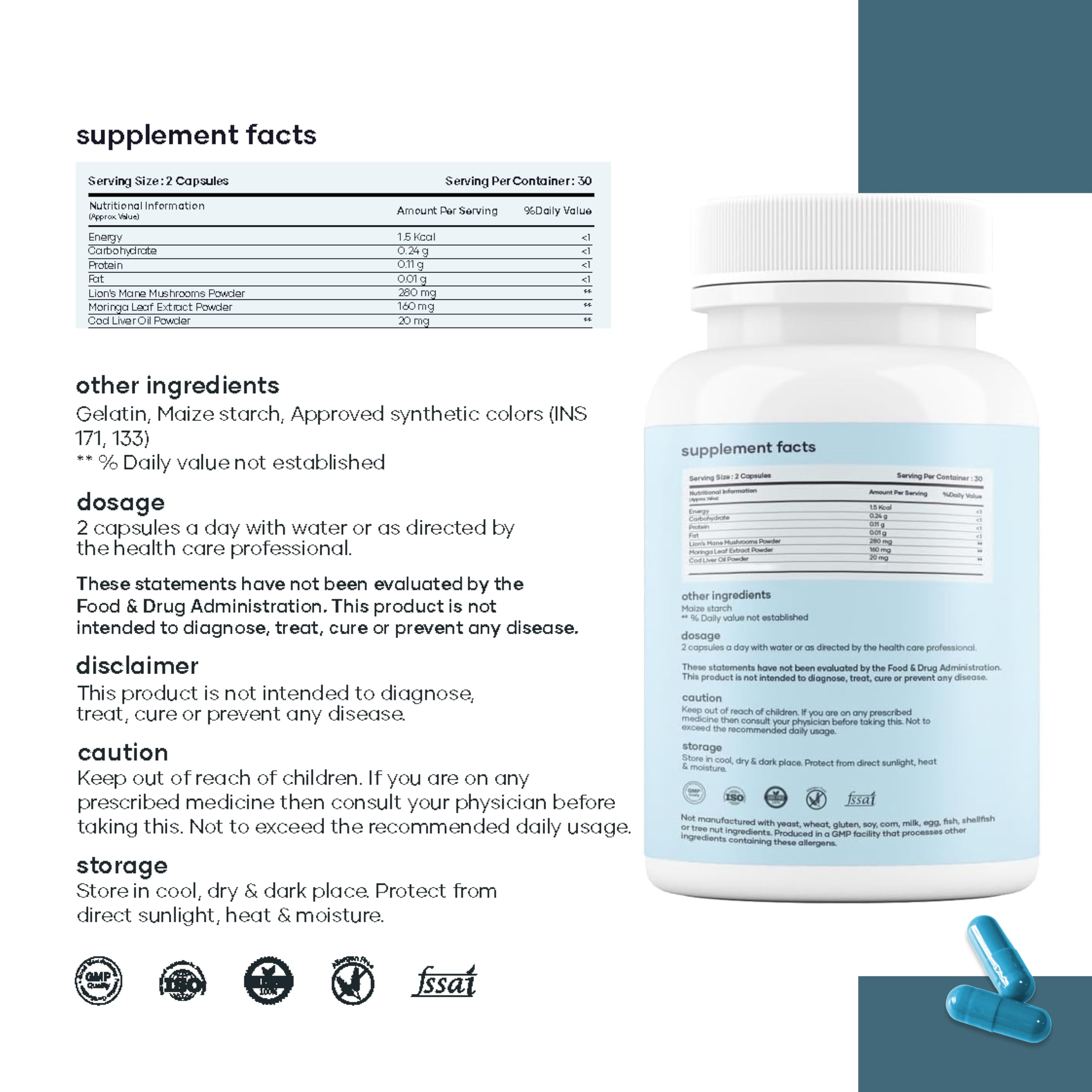 Mars Alizenol Capsules - 60 Capsules | (Pack of 3) mars by GHCAu supplements