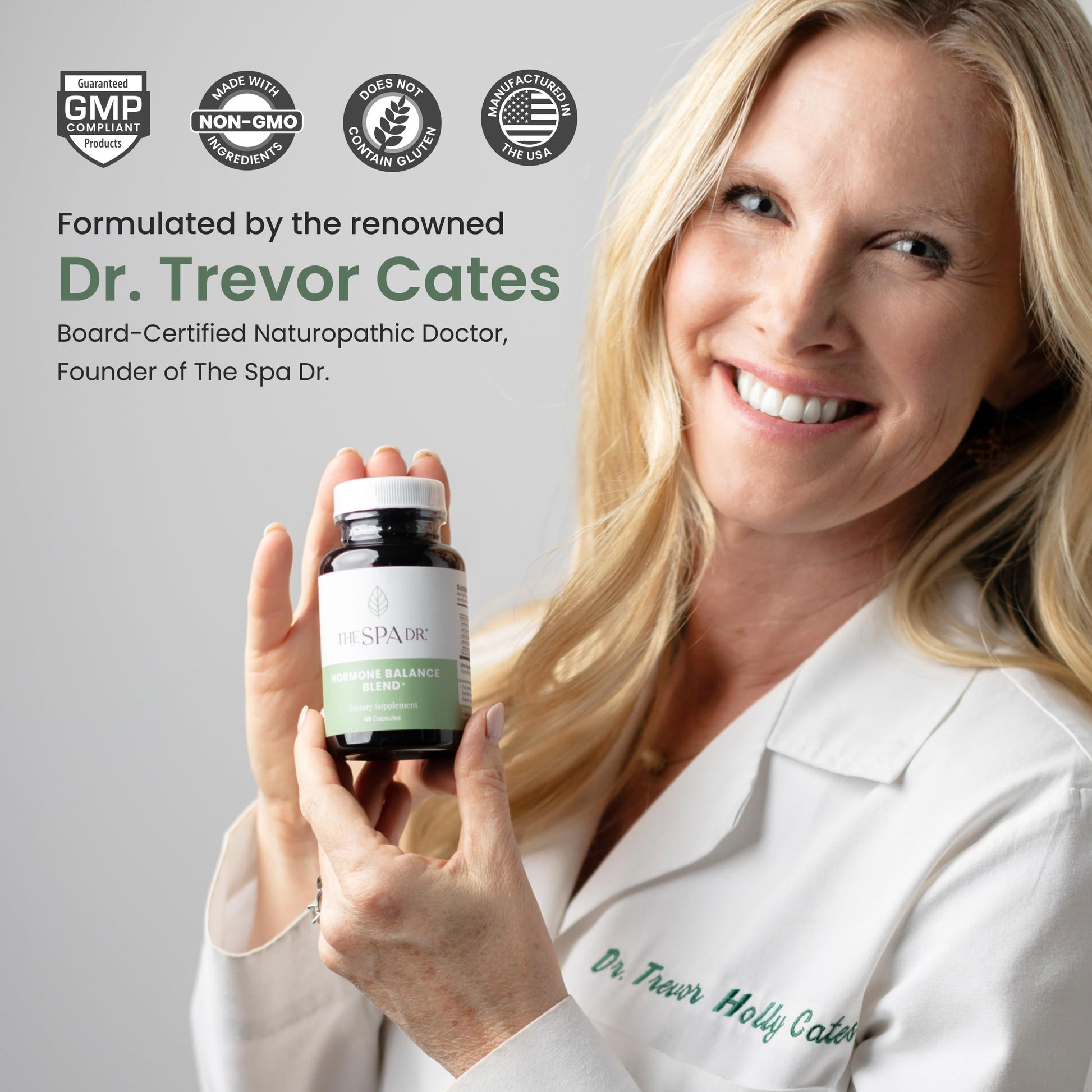 The Spa Dr. Hormone Balance for Women - Menopause Supplements for Women with Saw Palmetto, Chaste Tree Berry, Dong Quai for Night Sweats, Hot Flashes & Mood Swings - Menopause Support - 60 Capsules The Spa Dr.Au supplements