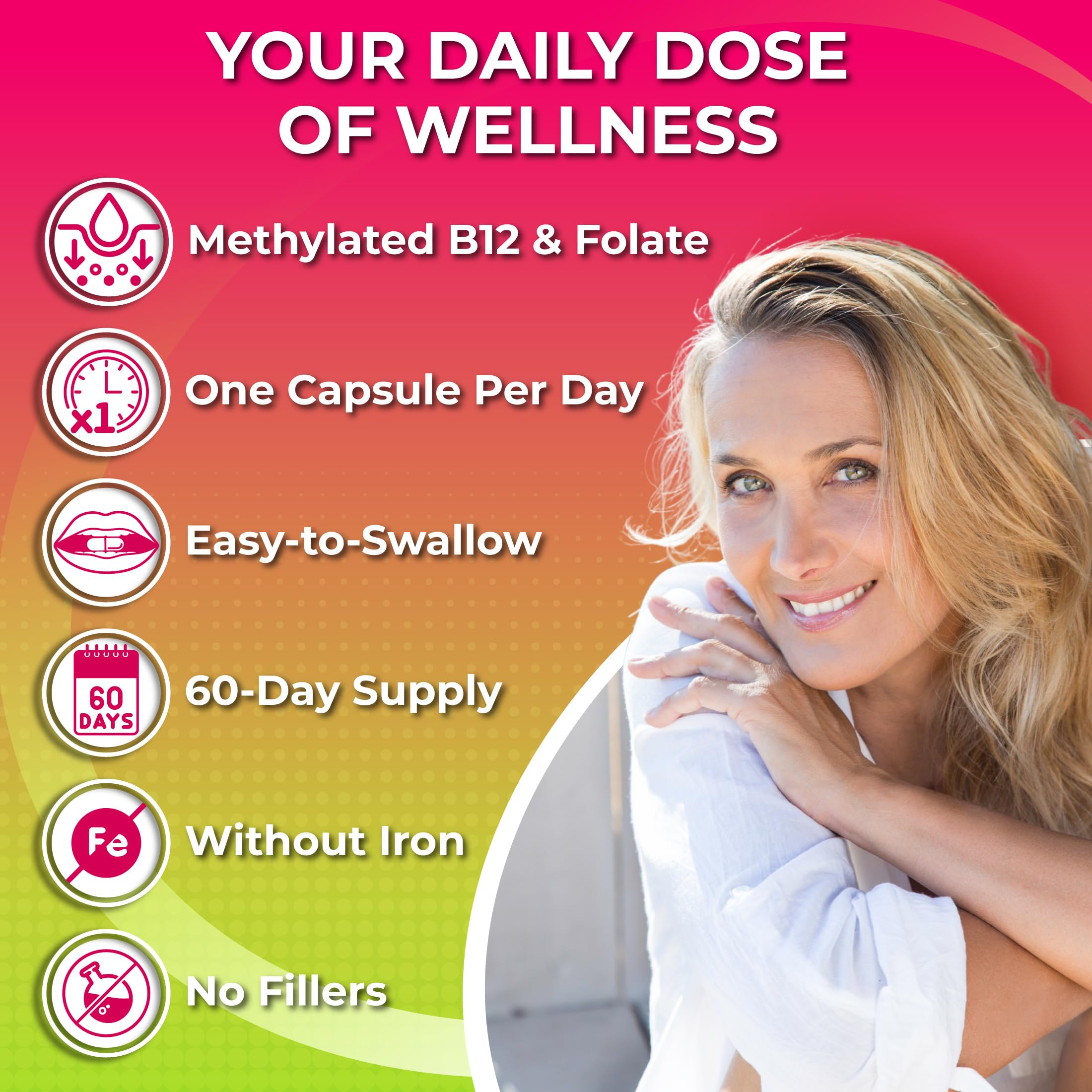 Women's Daily Multivitamin 50 Plus - Vegan Methylated Multivitamin for Women 50 and Over with Biotin, Organic Superfoods & Lutein SUPPLEMENTS STUDIOAu supplements