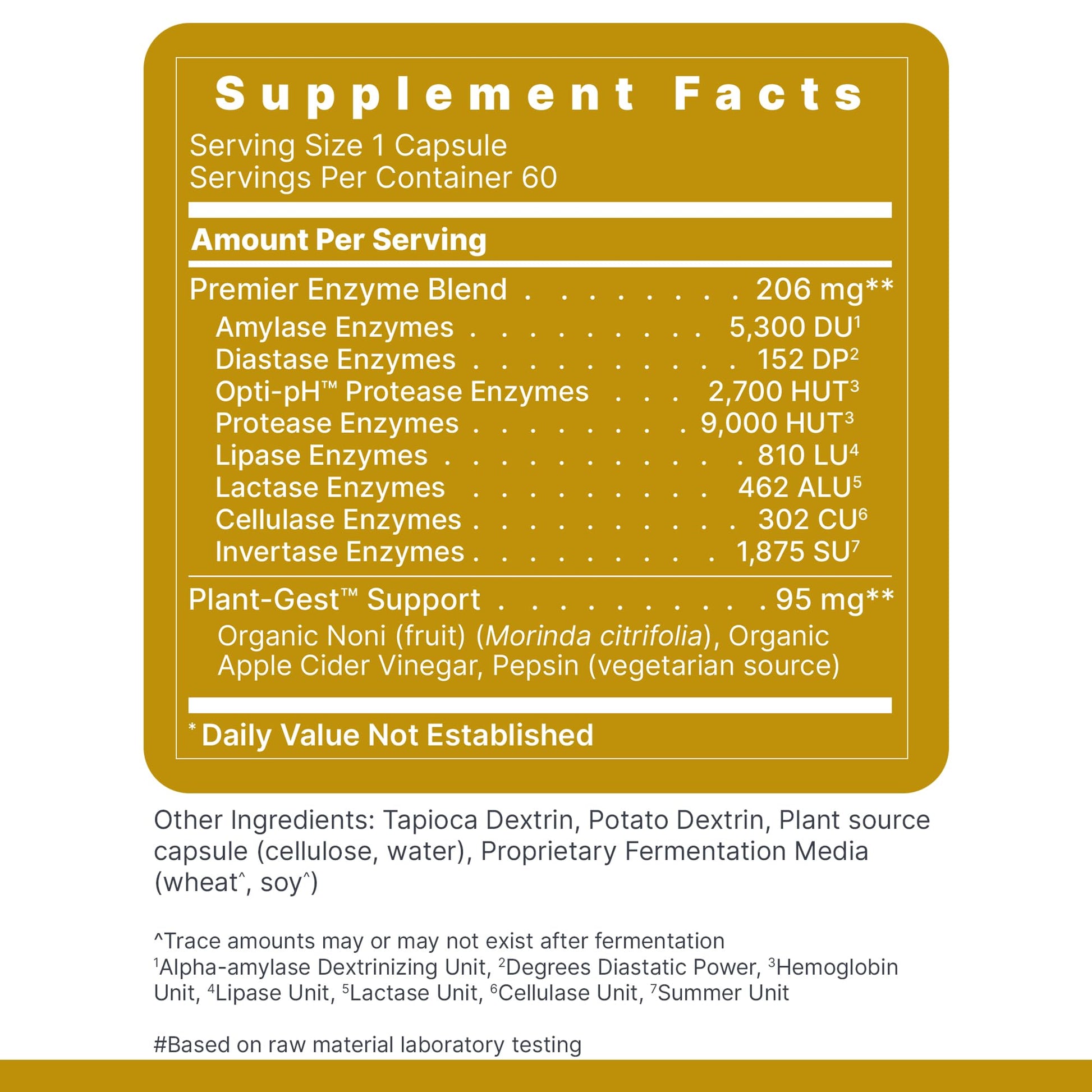 Premier Research Labs Active Digestive Enzymes with Probiotic and Prebiotics - Promotes Full-Spectrum Digestive Support - with Amylase, Protease & Lipase, 60 Plant-Sourced Capsules Premier Research LabsAu supplements