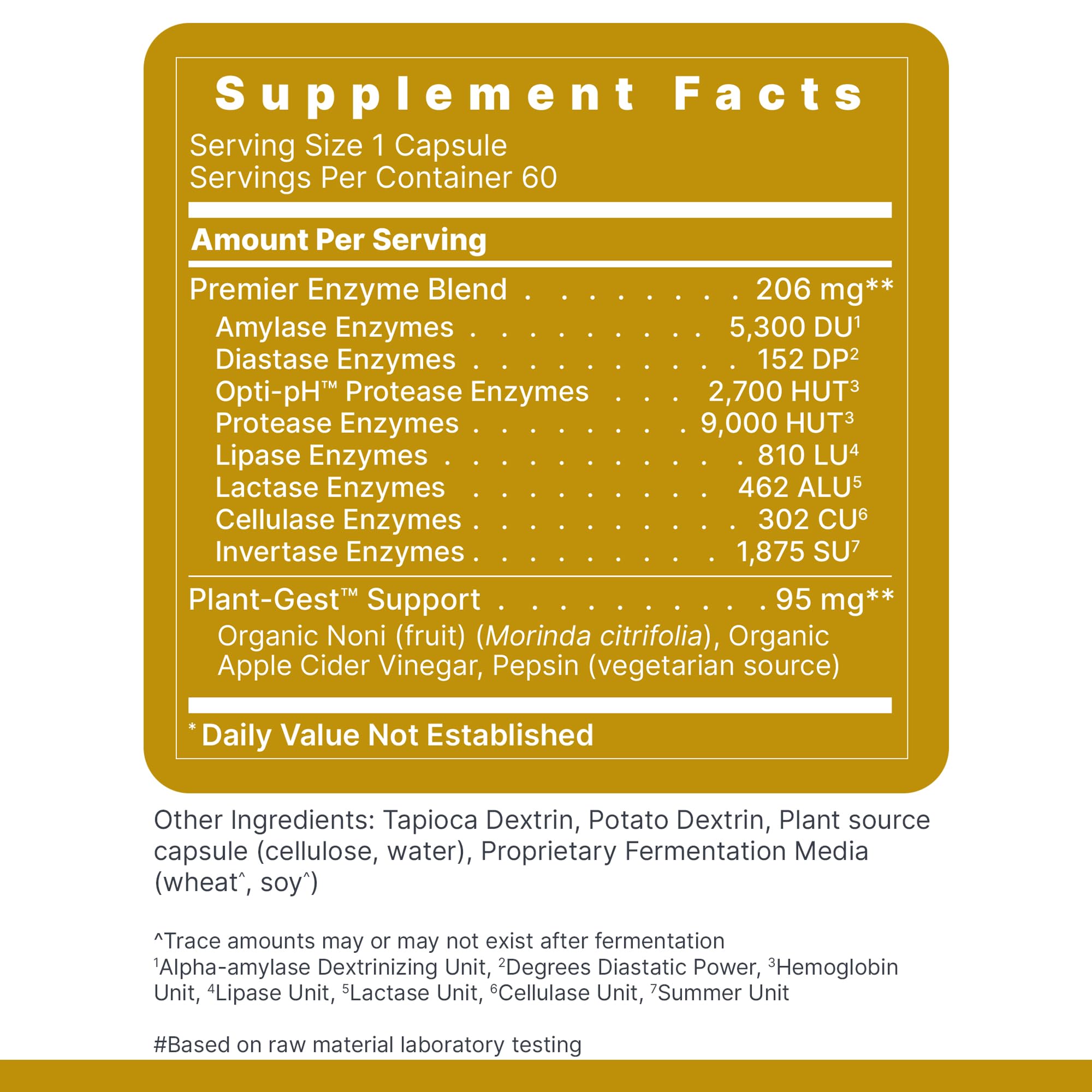 Premier Research Labs Active Digestive Enzymes with Probiotic and Prebiotics - Promotes Full-Spectrum Digestive Support - with Amylase, Protease & Lipase, 60 Plant-Sourced Capsules Premier Research LabsAu supplements