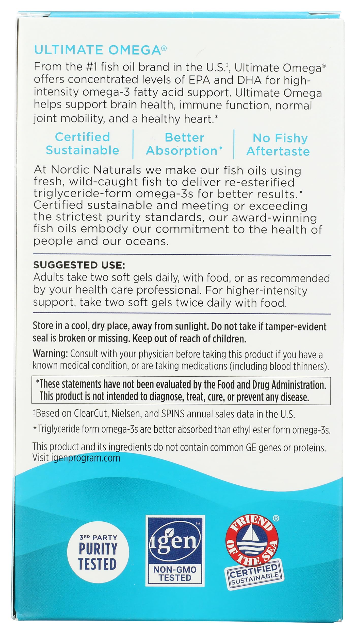 Nordic Naturals Ultimate Omega 1280 MG, 180 CT Nordic NaturalsAu supplements
