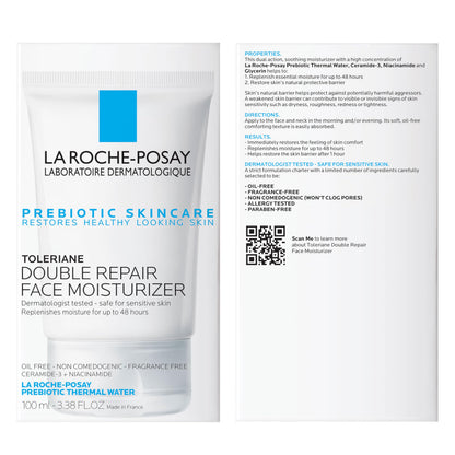 La Roche-Posay Toleriane Double Repair Face Moisturizer, Daily Moisturizer Face Cream La Roche-PosayUS supplements