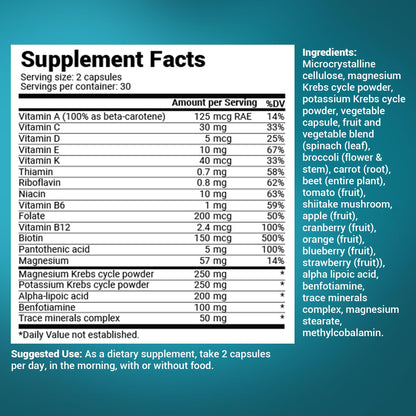 Dr. Berg Nutritionals Keto Energy - Enhanced Mitochondrial Support, Nutritional Energy Dr. Berg NutritionalsUS supplements