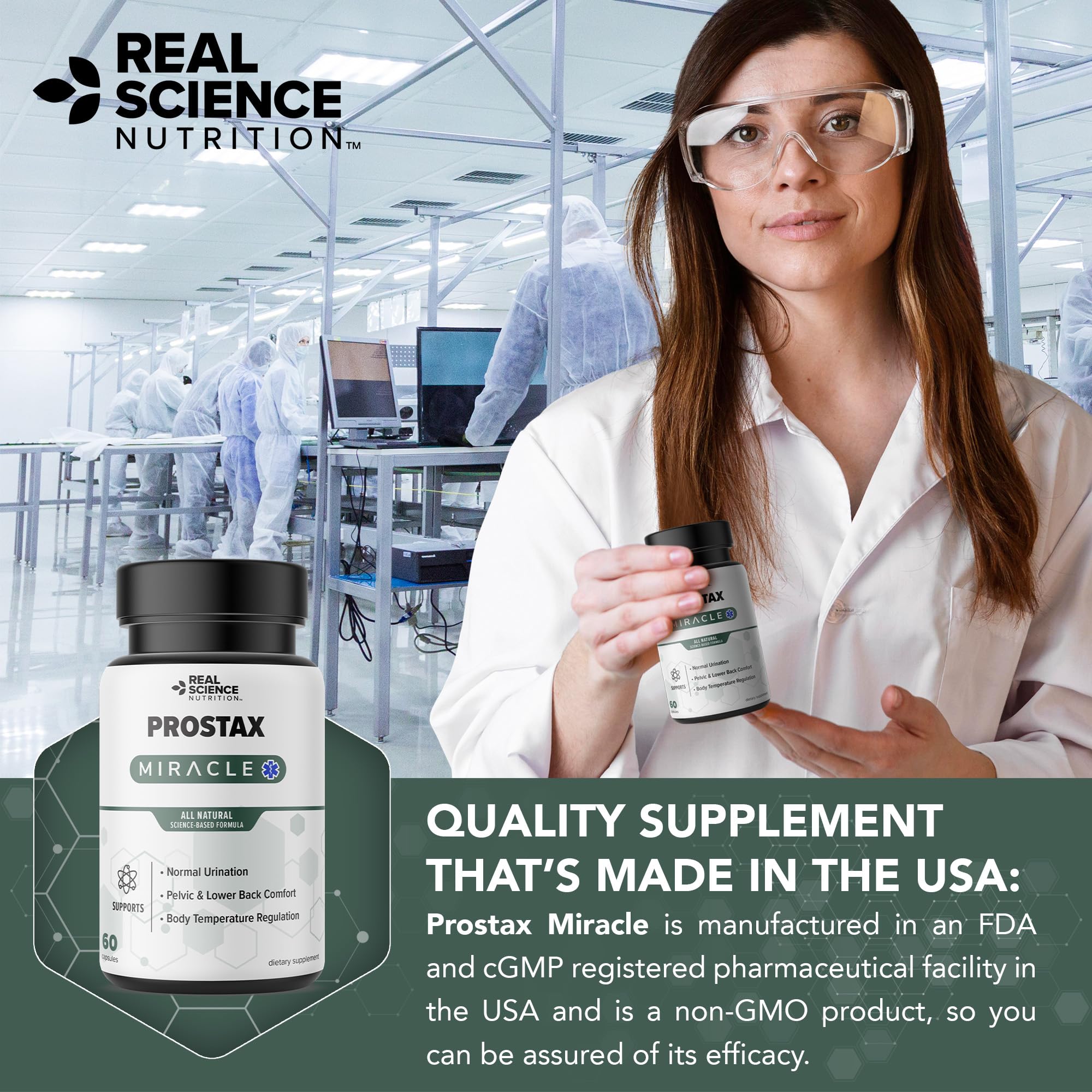 Real Science Nutrition Offers Prostax Miracle: A Natural Supplement for Bladder and Kidney Health, Mens Health Products Real Science NutritionAu supplements