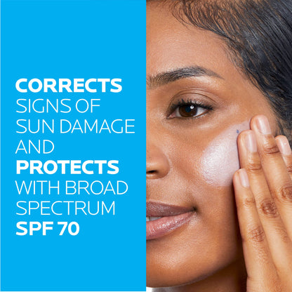La Roche-Posay Anthelios UV Correct Sunscreen Moisturizer SPF 70, Daily Anti-Aging Face Moisturizer with Niacinamide La Roche-PosayUS supplements