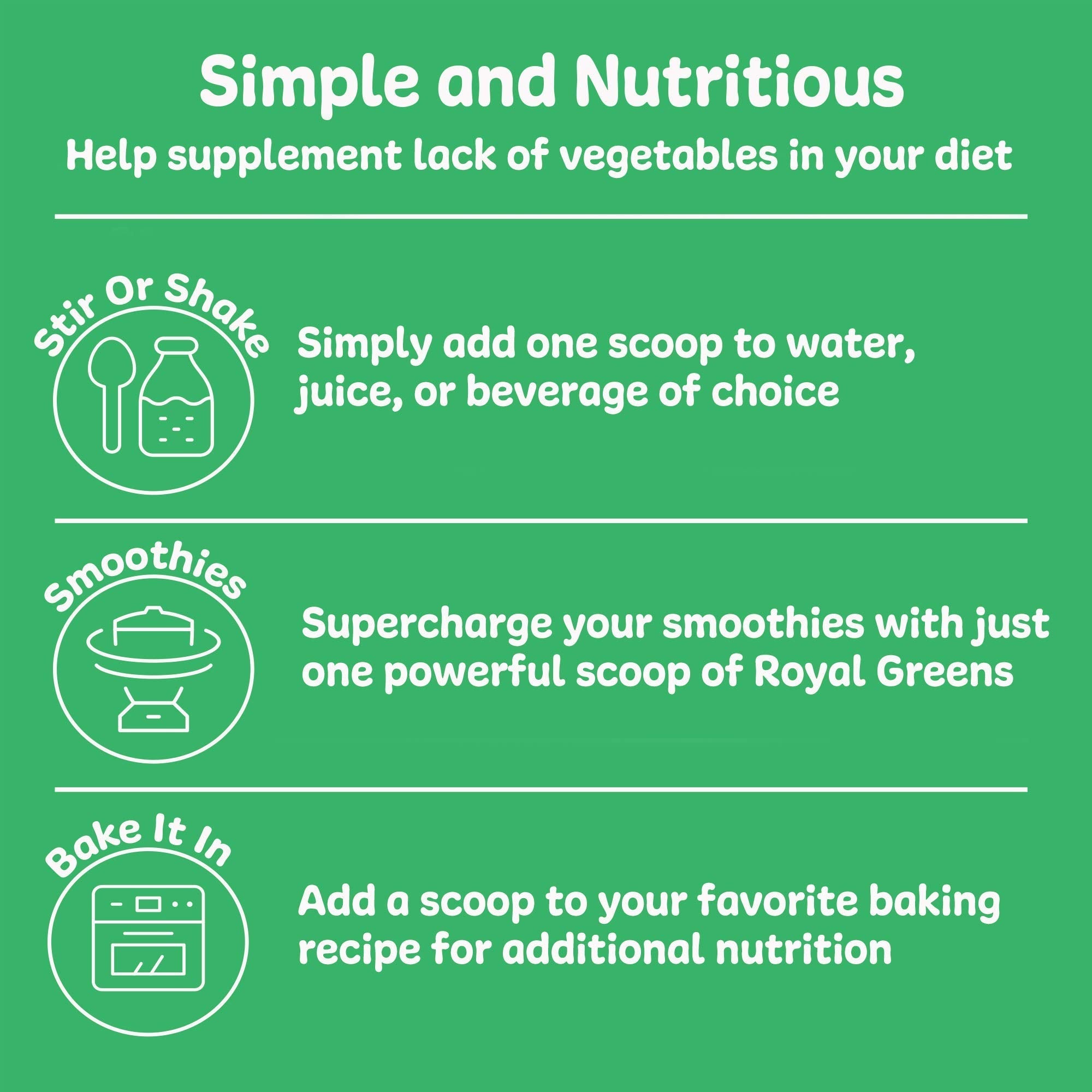 New Vitality Royal Greens Superfood Powder | Healthy Veggie Powder with Probiotics, Enzymes, Antioxidants, Wheat Grass & Greens 10.75oz (30 Day Supply) New VitalityAu supplements