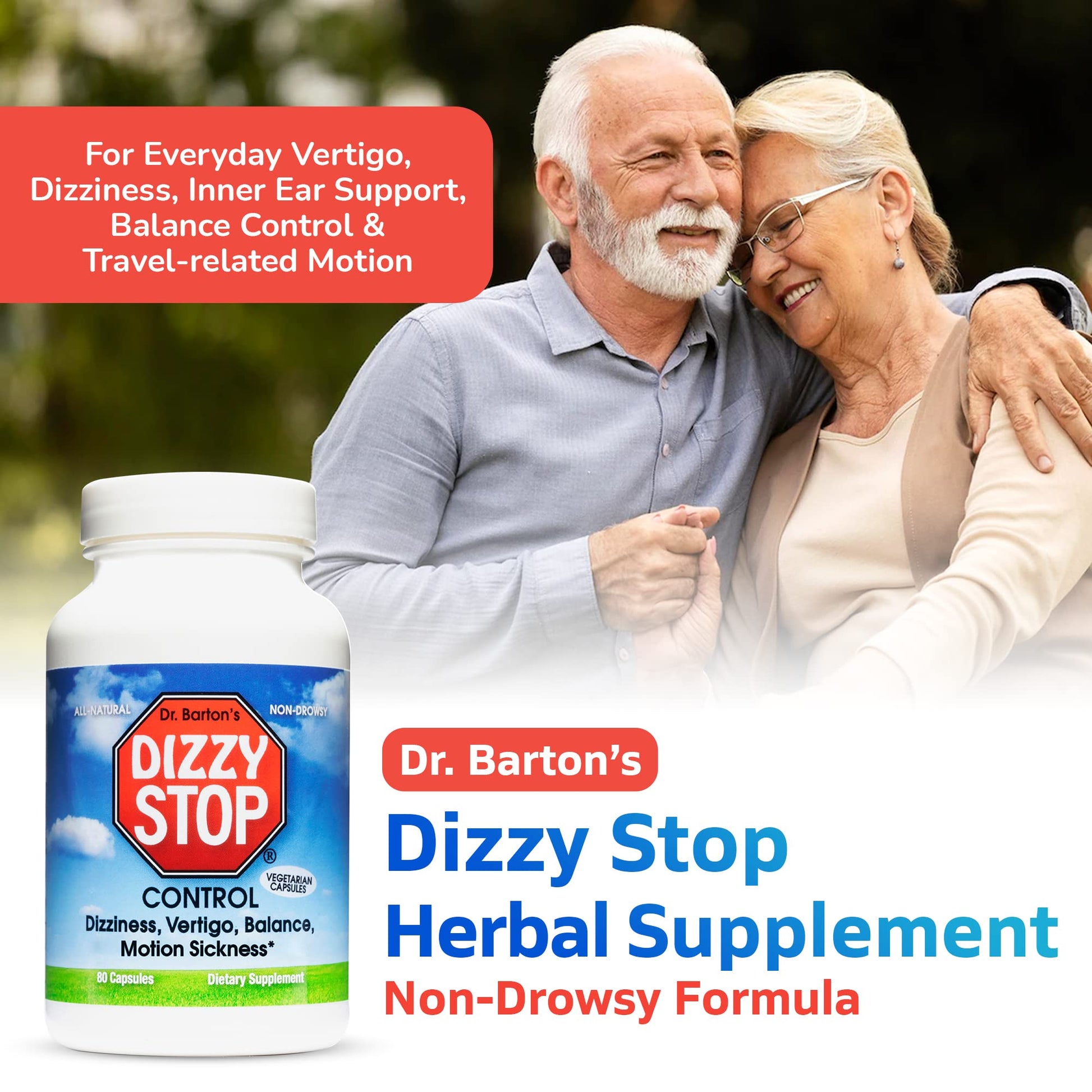 Dizzy Stop Dr. Barton’s All-Natural Vertigo Comfort, Inner Ear Balance Supp Dizzy StopAu supplements