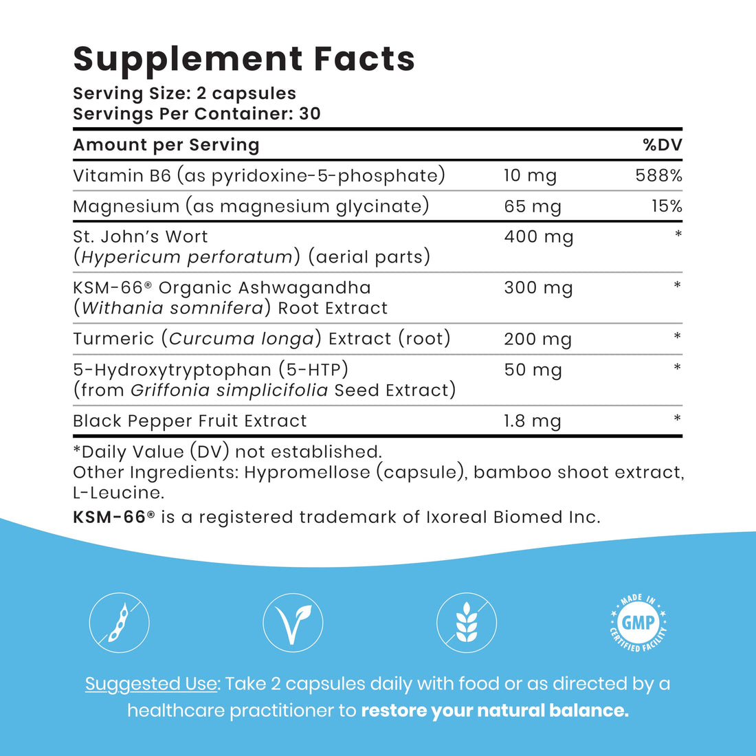 Ultisana UltiChill Stress Relief Supplement, Non-Drowsy | for Enhanced Mood, Immune Booster & Sleep Support | Magnesium Glycinate, Vitamin B6, KSM-66 Ashwagandha, Turmeric & 5-HTP | Non-GMO, 60 Count UltisanaAu supplements