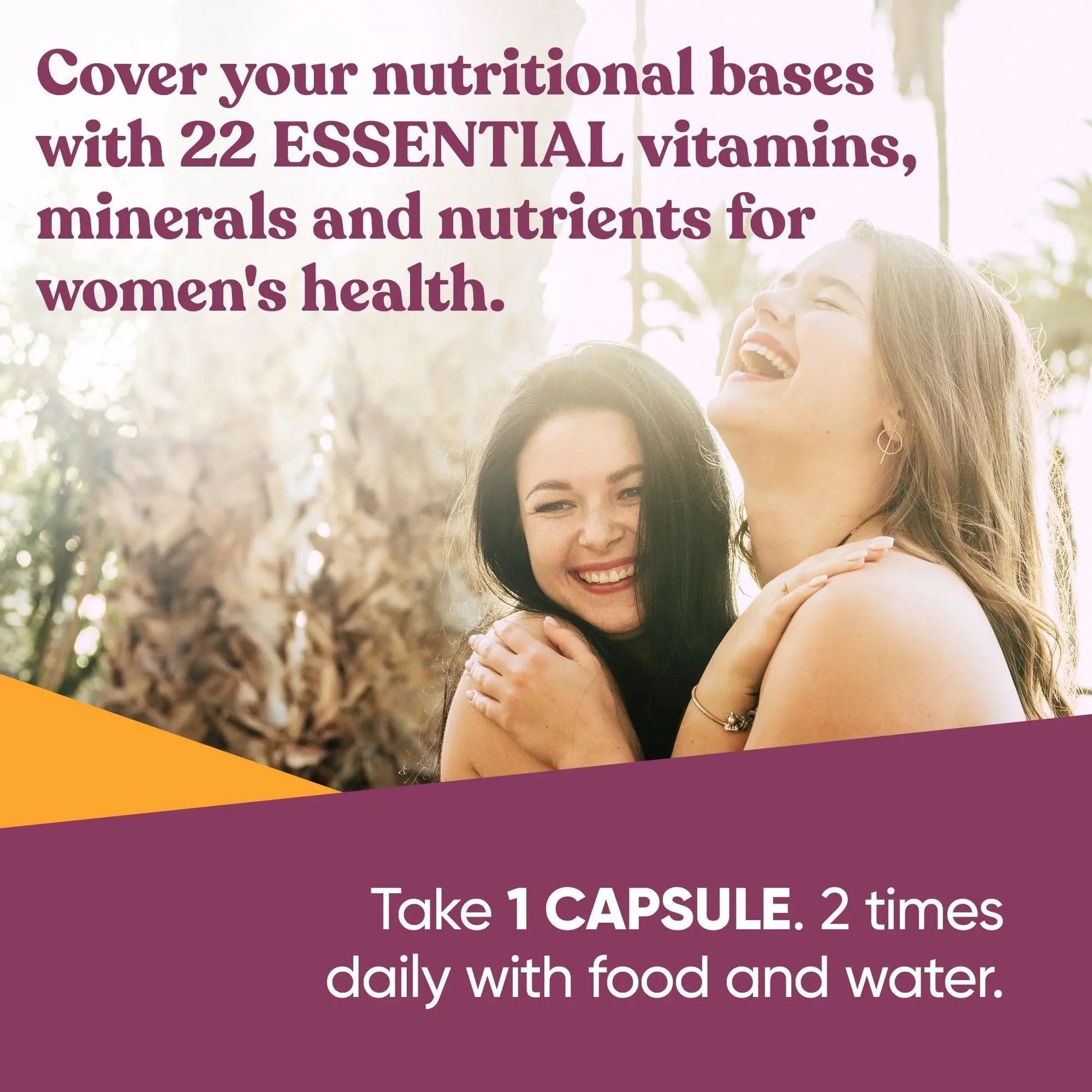 Next Gen Multivitamin for Women – 22 Optimized Vitamins for Immunity, Beauty, Brain, Energy, Bones and Heart – Vitamin C, D, E, K, Iron, B6 and DHA Eu NaturalAu supplements